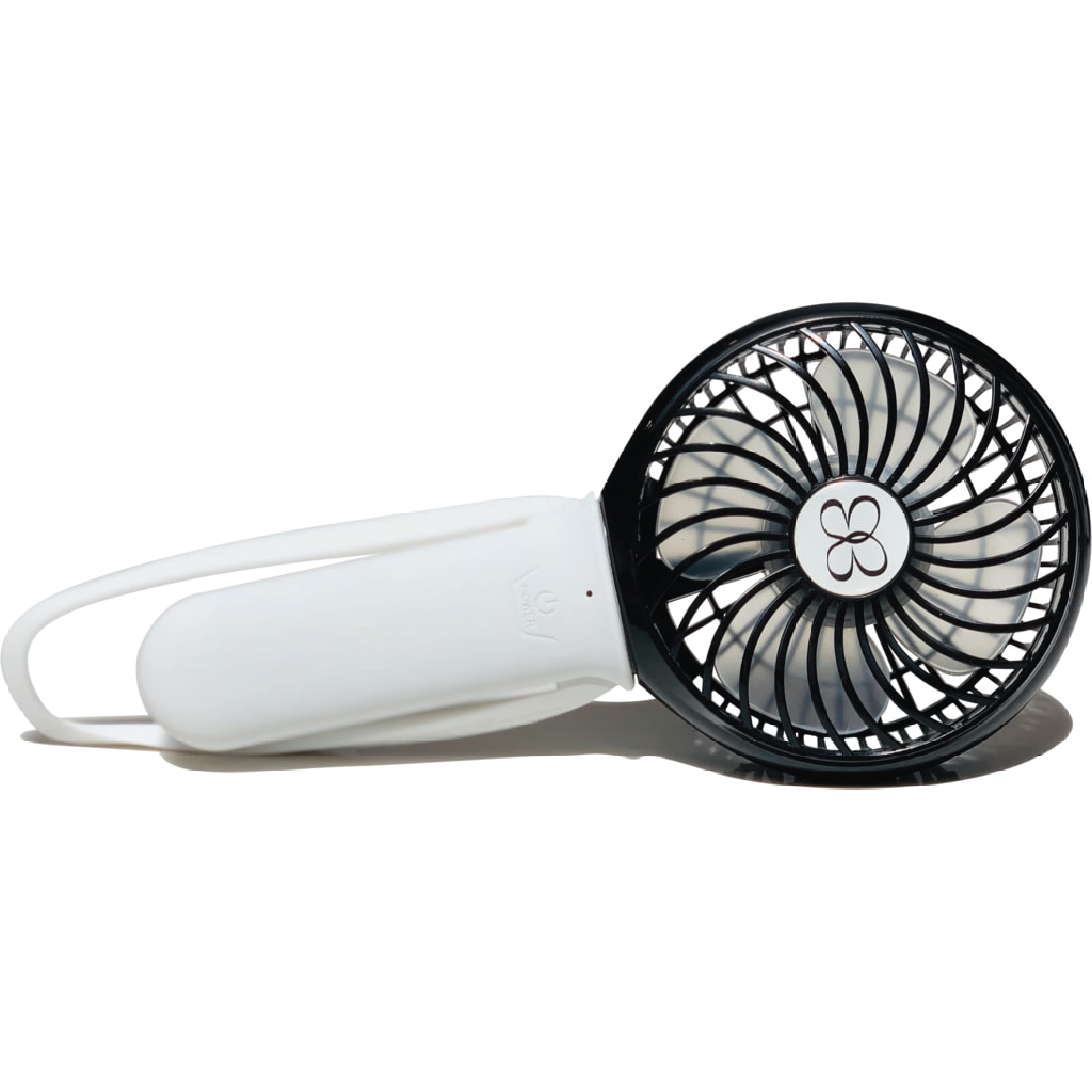 Buggygear Turbo Fan Oppladbar Vifte, Hvit/svart, 1 stk.