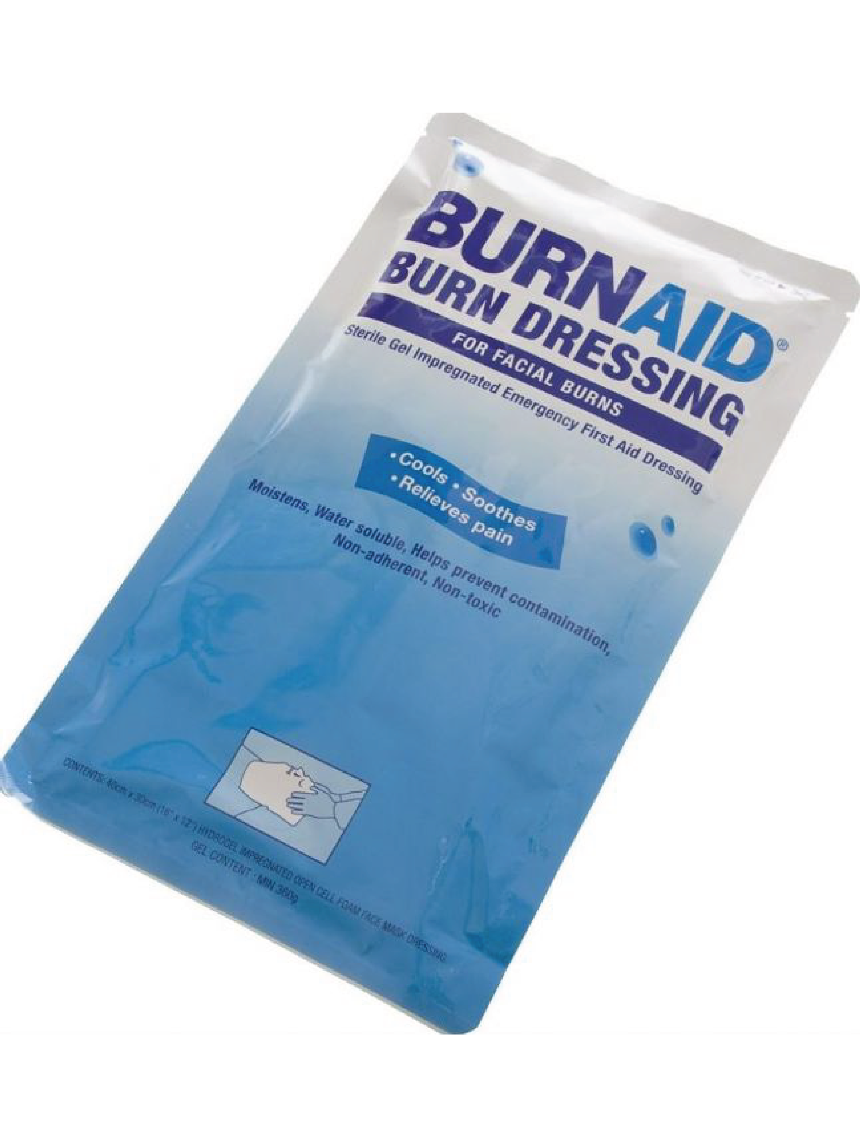Burnaid Brannbandasje Ansikt, 1 stk.