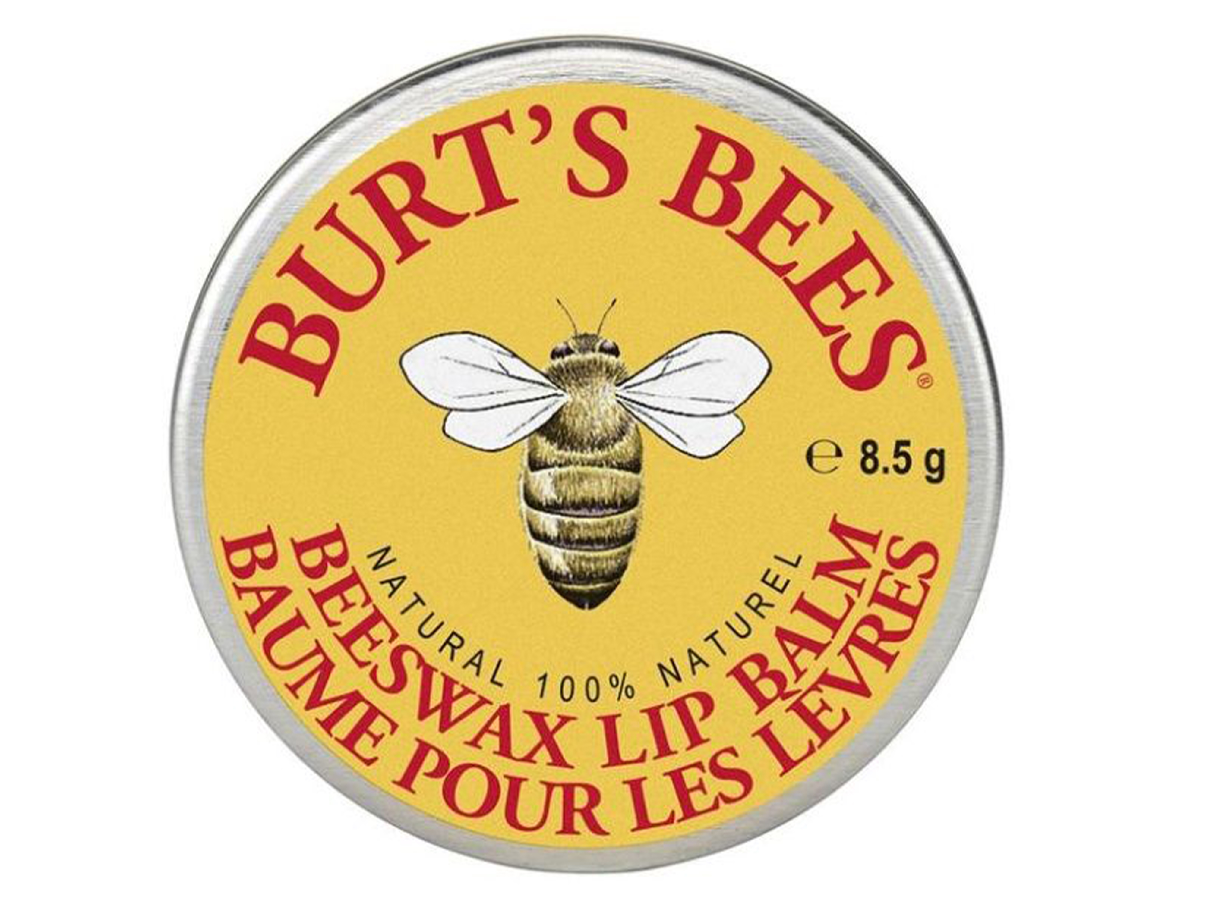 Burt's Bees Beeswax Lip Balm Tin, 4,25 gram