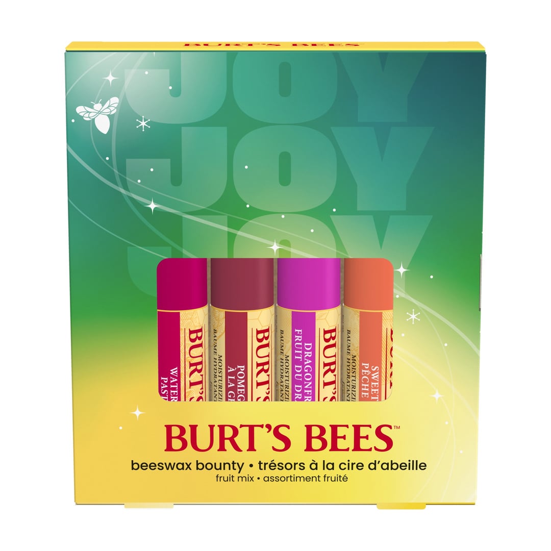 Burt's Bees Beeswax Bounty Fruit X-MAS 2026, 4 x 4,25 g