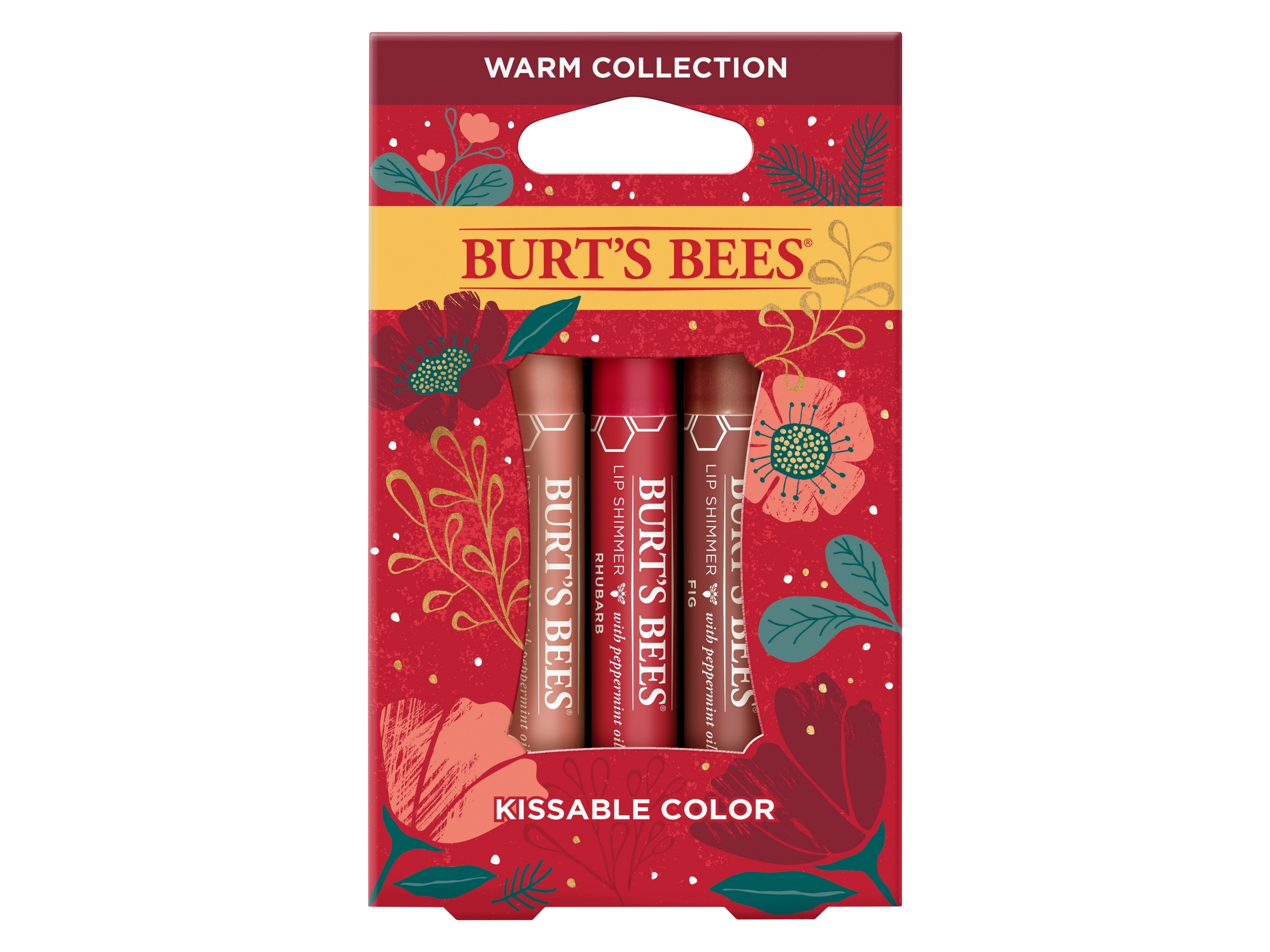 Burt's Bees BurtsBees Kissable Colour Gave, 1 sett