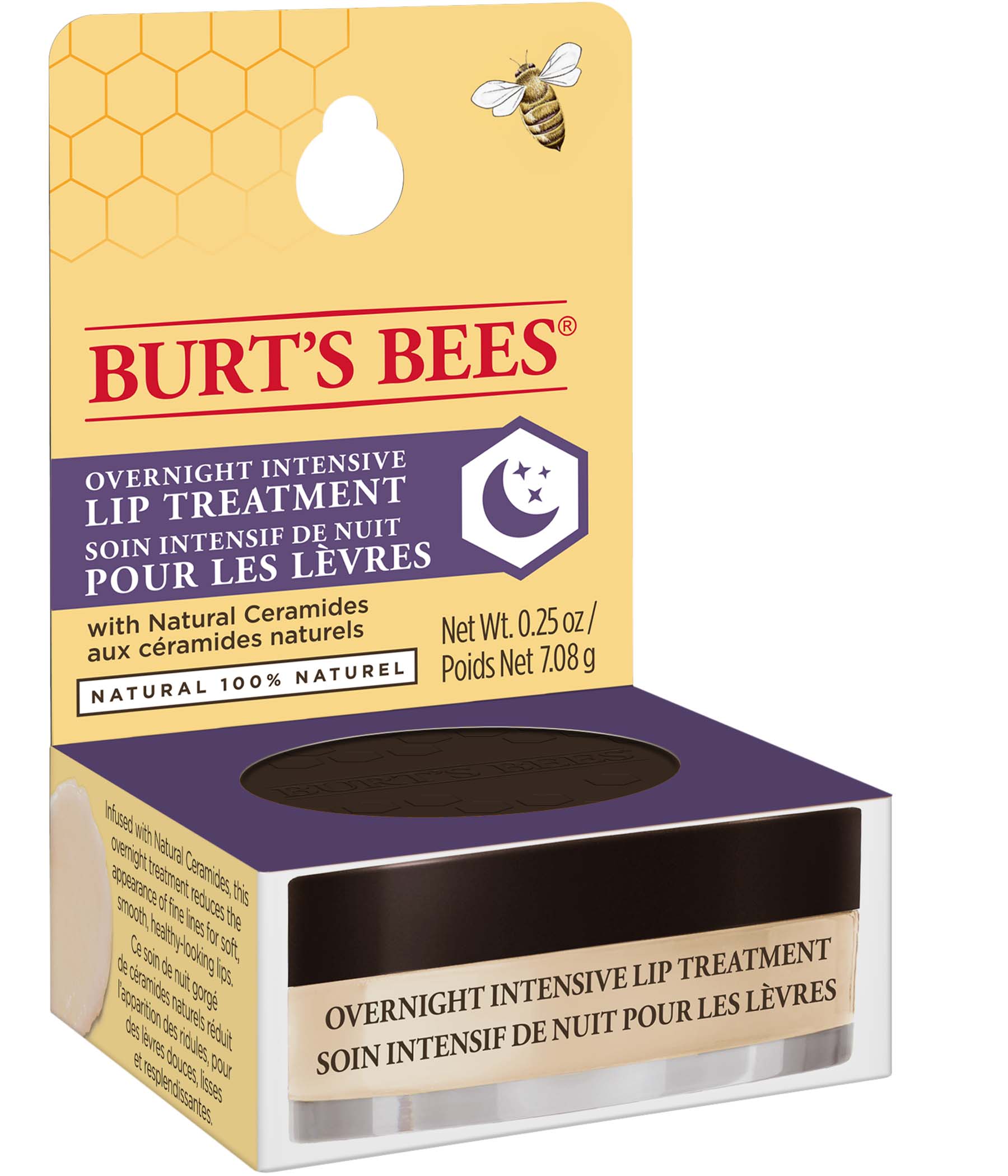 Burt's Bees BurtsBees Overnight Lip Treatment, 1 stk
