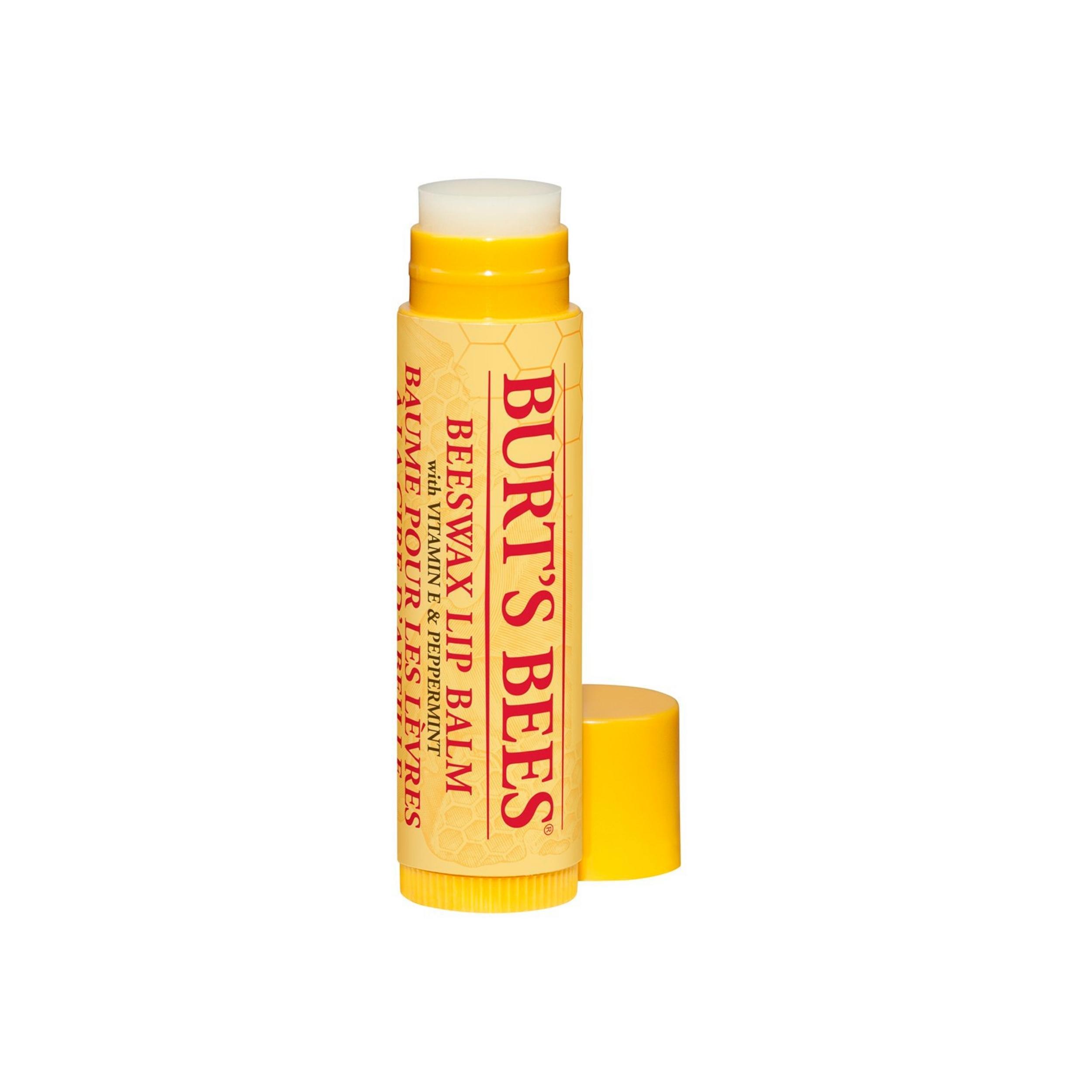 Burt's Bees Lip Balm Beeswax Twin Pack, 2 x 4,25 g
