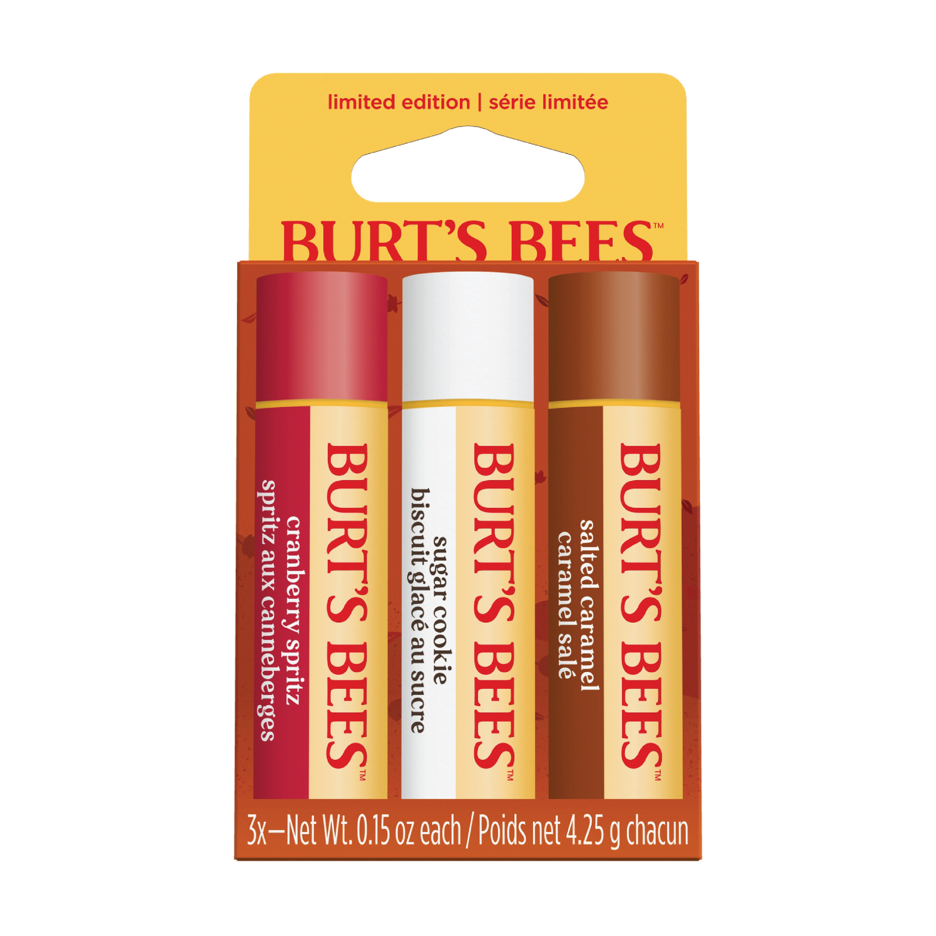 Burt's Bees Lip Balm Cozy Season, 3 stk.