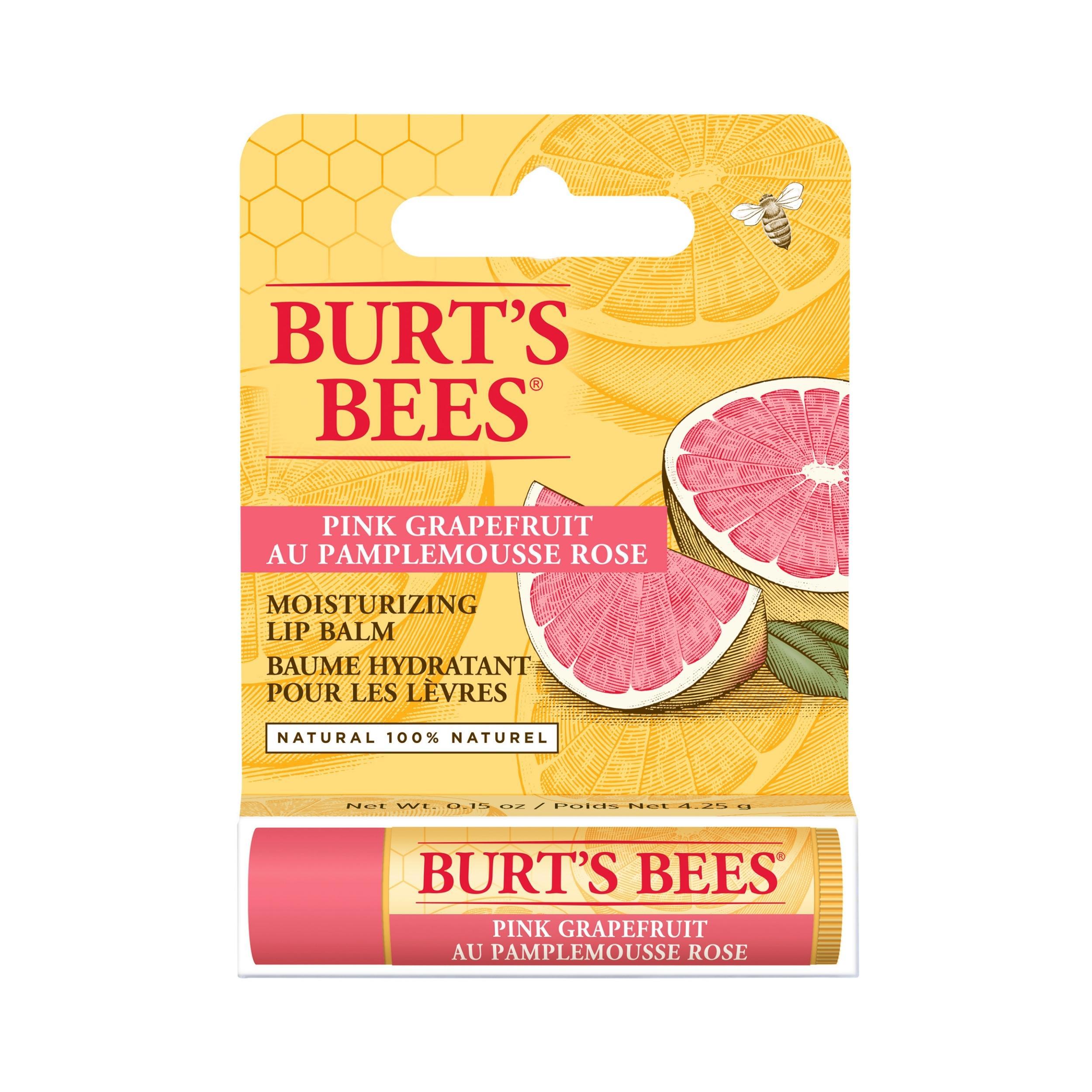 Burt's Bees Lip Balm Pink Grapefruit, 4,25 g