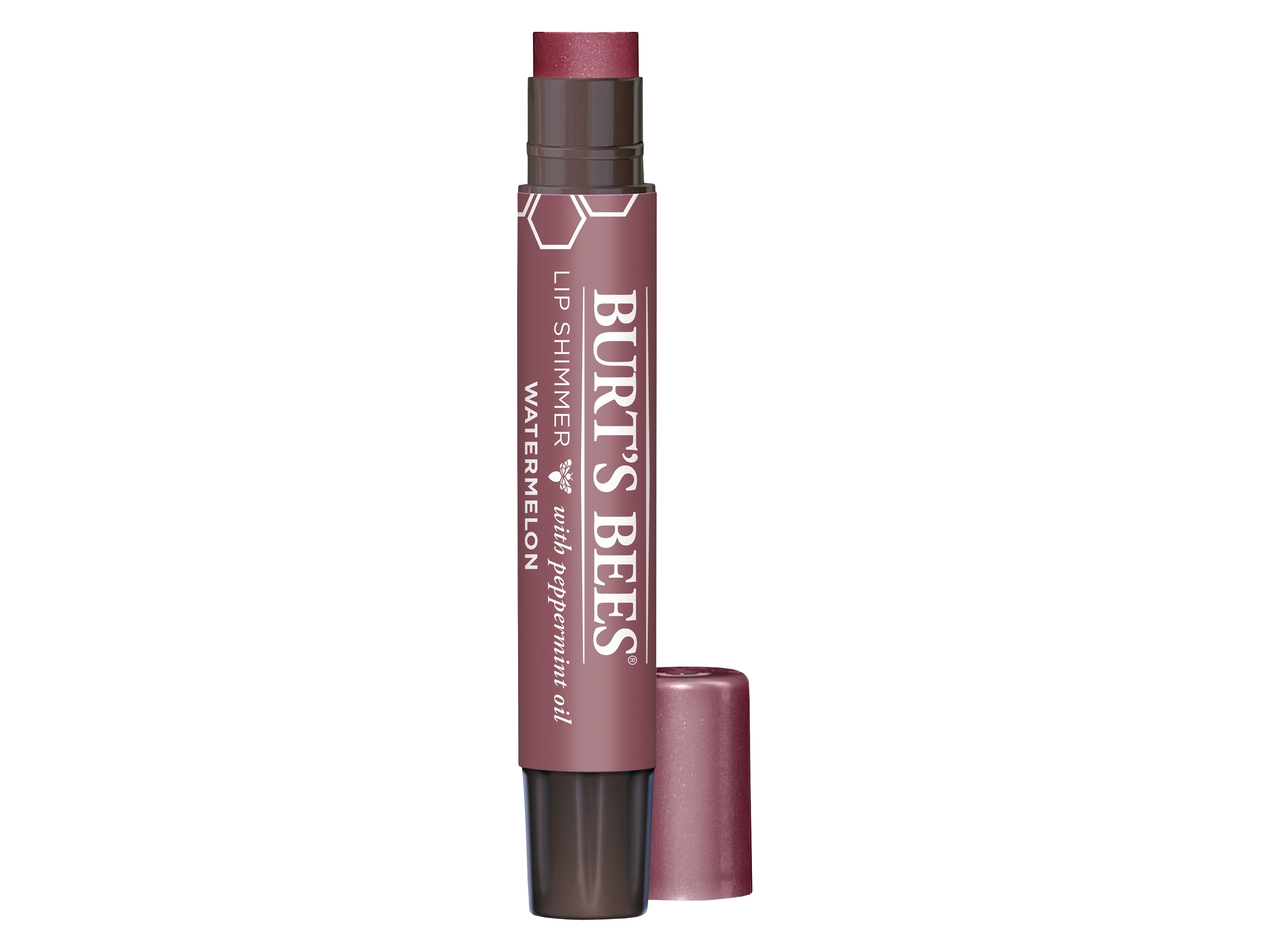 Burt's Bees Lip Shimmer Watermelon, 2,6 gram