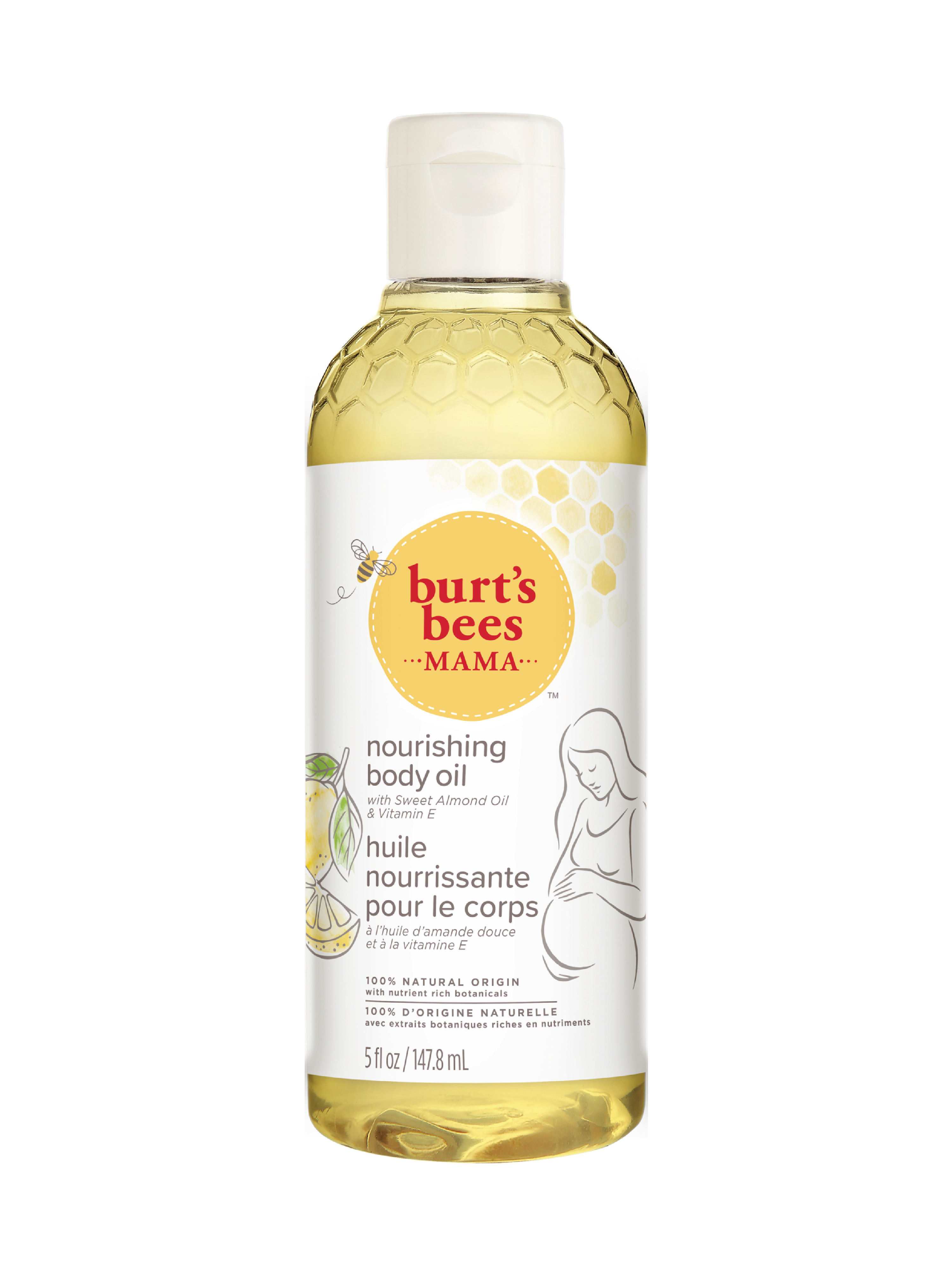 Burt's Bees Mama Bees Nourishing Baby Oil, 148 ml