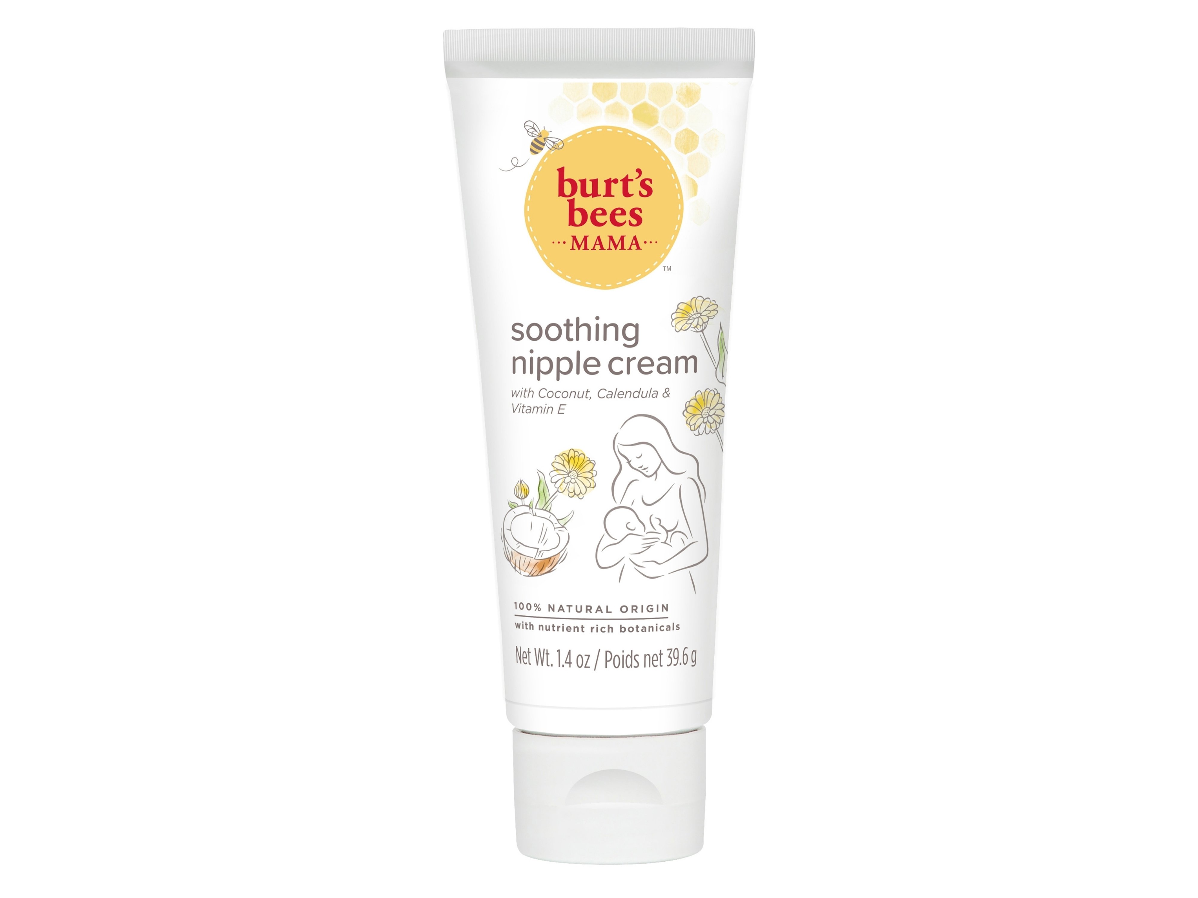 Burt's Bees Mama Soothing Nipple Cream, 39,6 gram