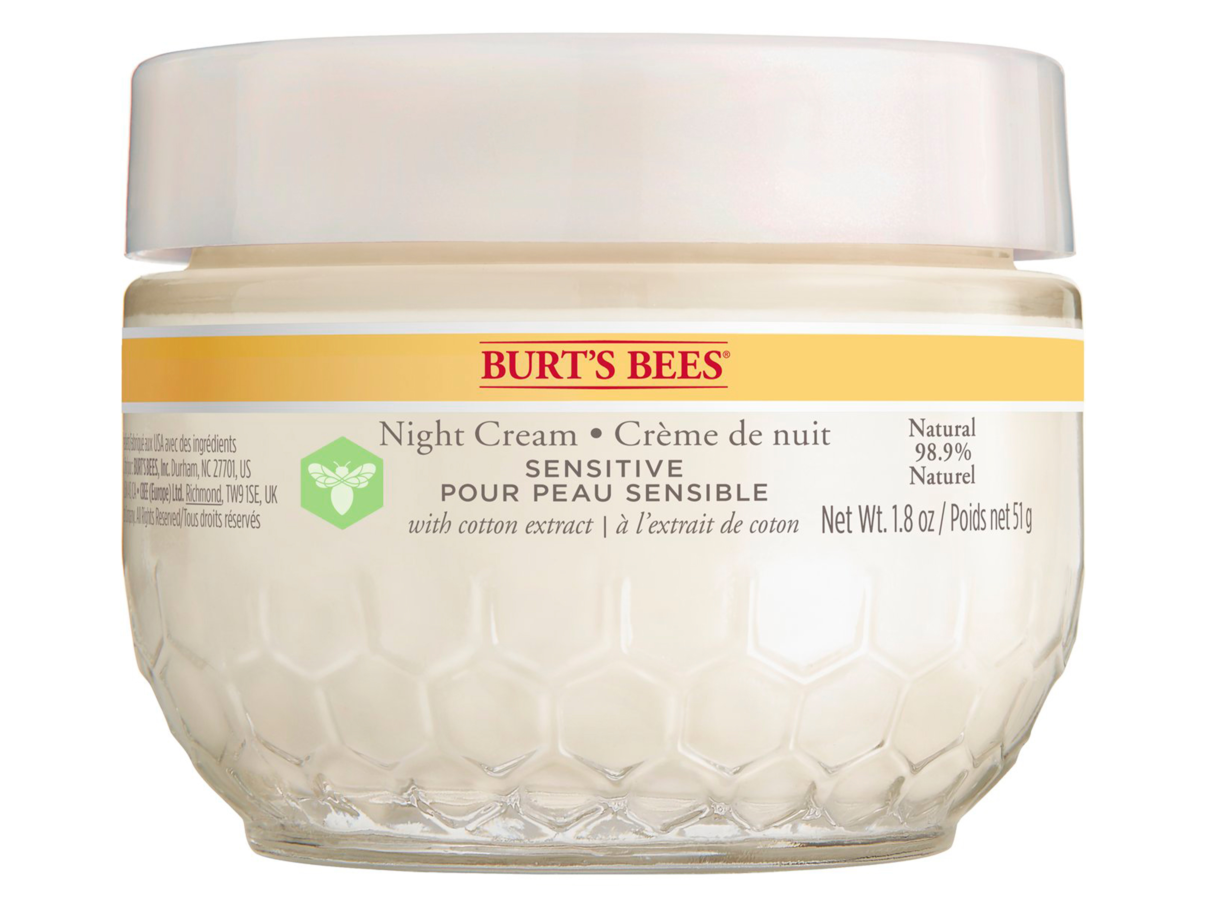 Burt's Bees Sensitive Skin Night Cream, 51 g