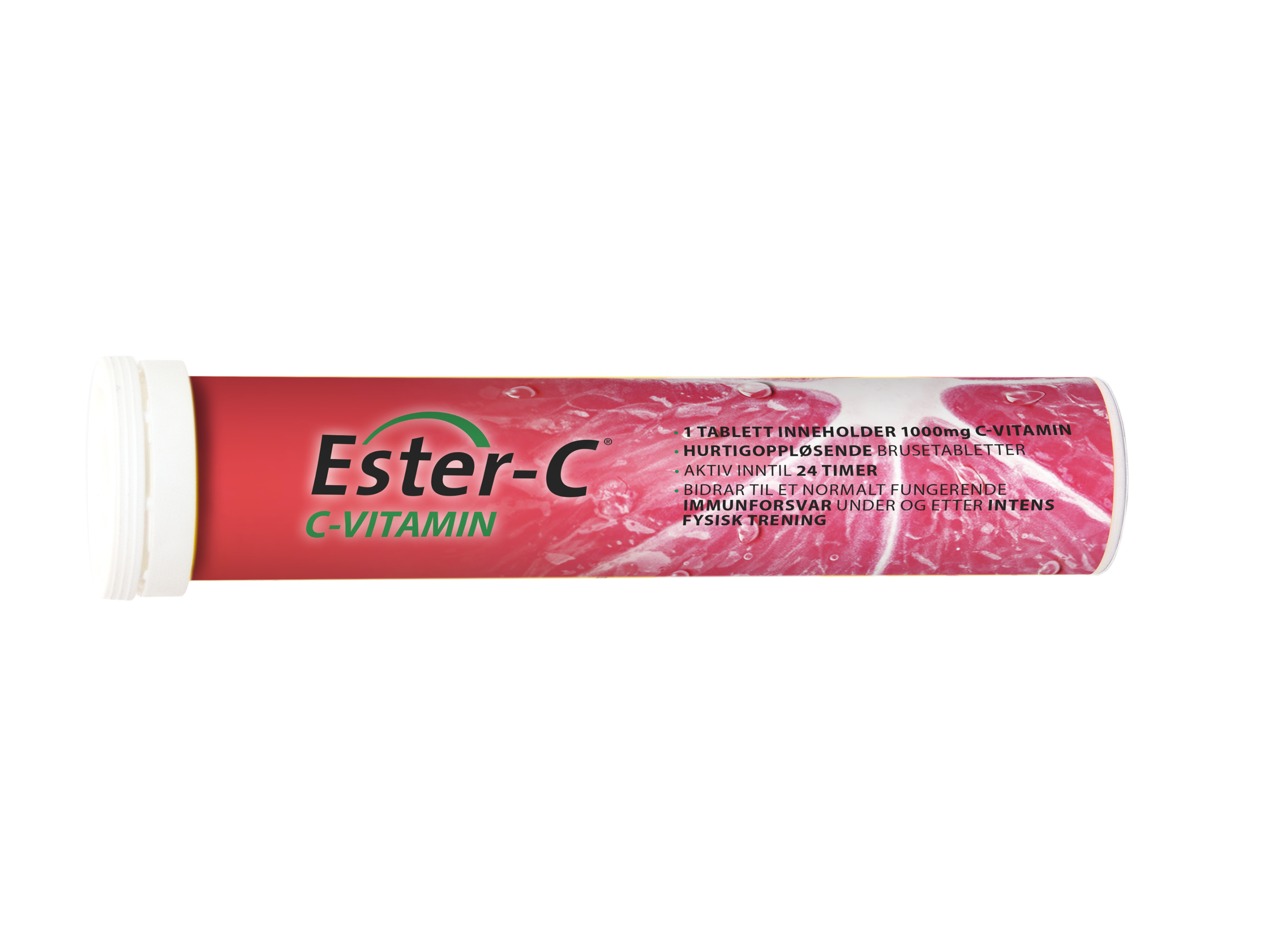 Ester-C C-vitamin 1000 mg, 20 brusetabletter