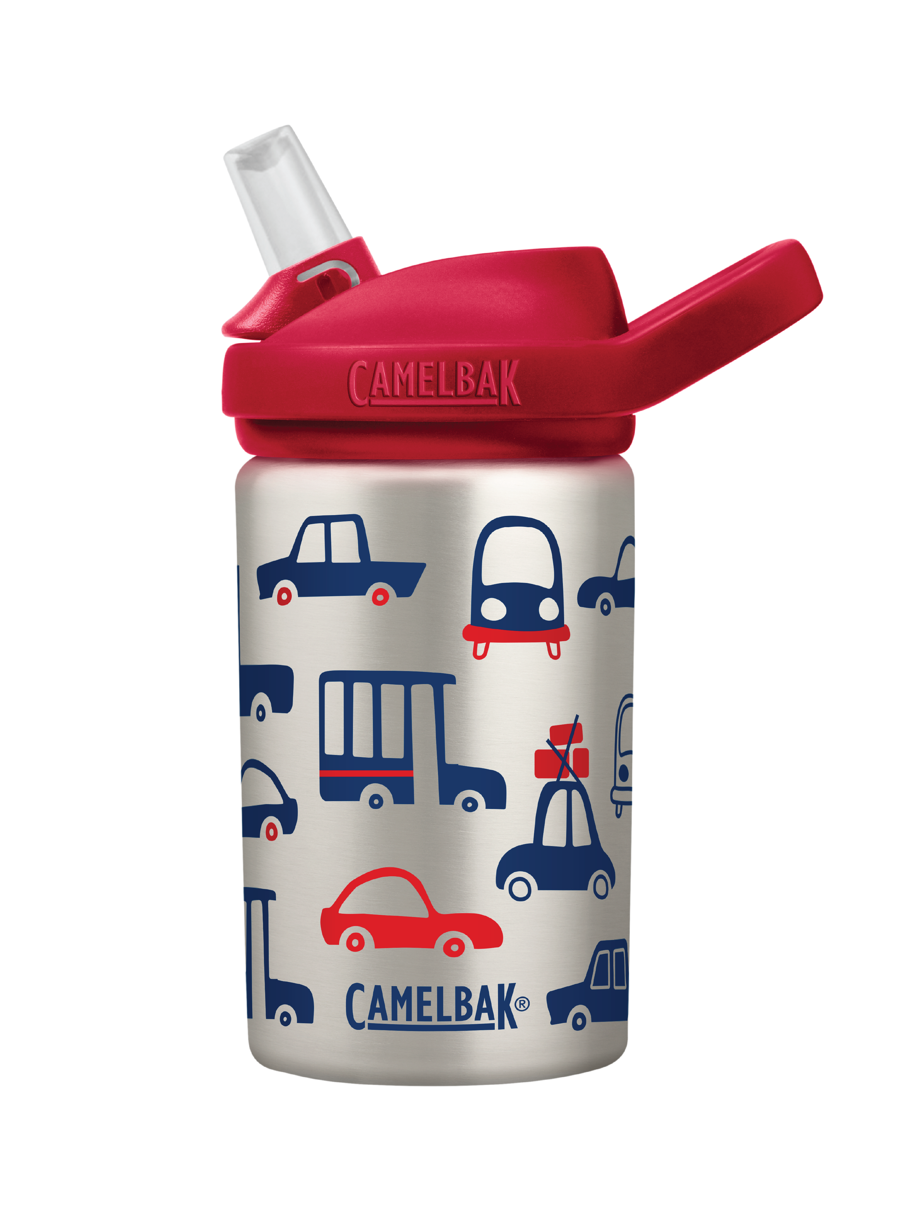 Camelbak Drikkeflaske Eddy+ Kids Singel SST 0,4 liter, Biler & lastebiler, 1 stk.