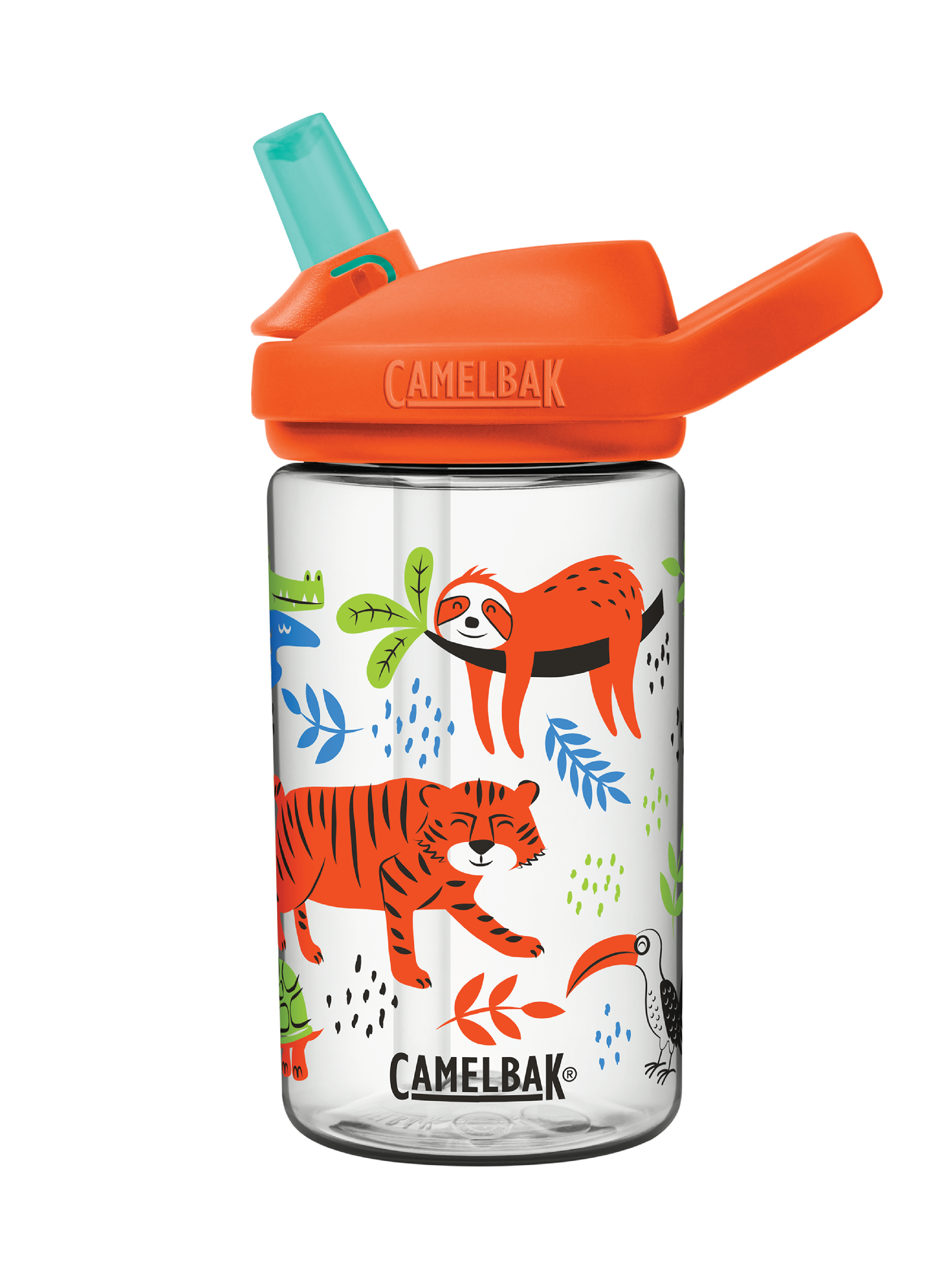Camelbak Eddy+ Kids Drikkeflaske Spring Safari, 0,4 L