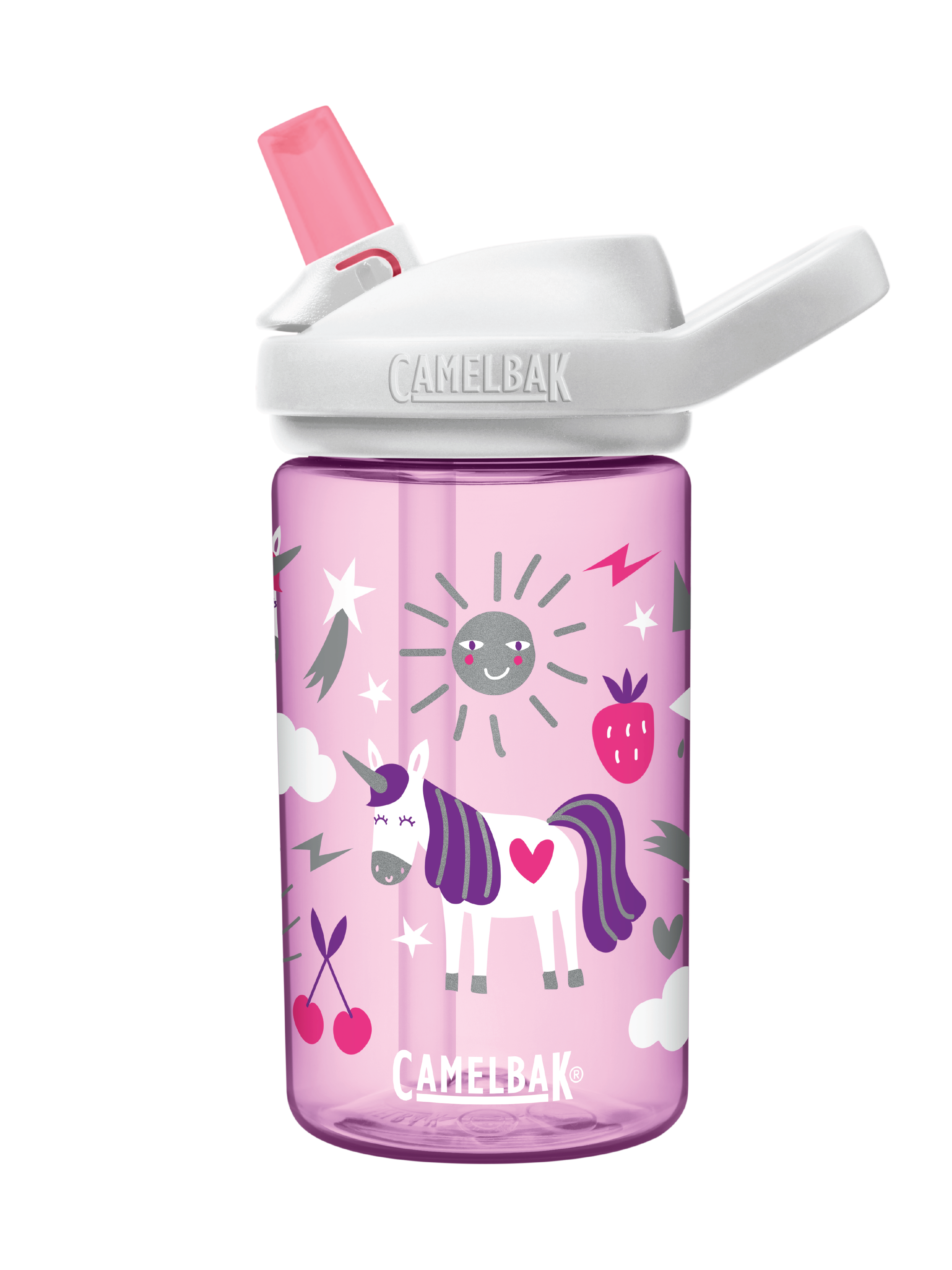 Camelbak Eddy+ Kids Drikkeflaske Unicorn Party, 0,4 L