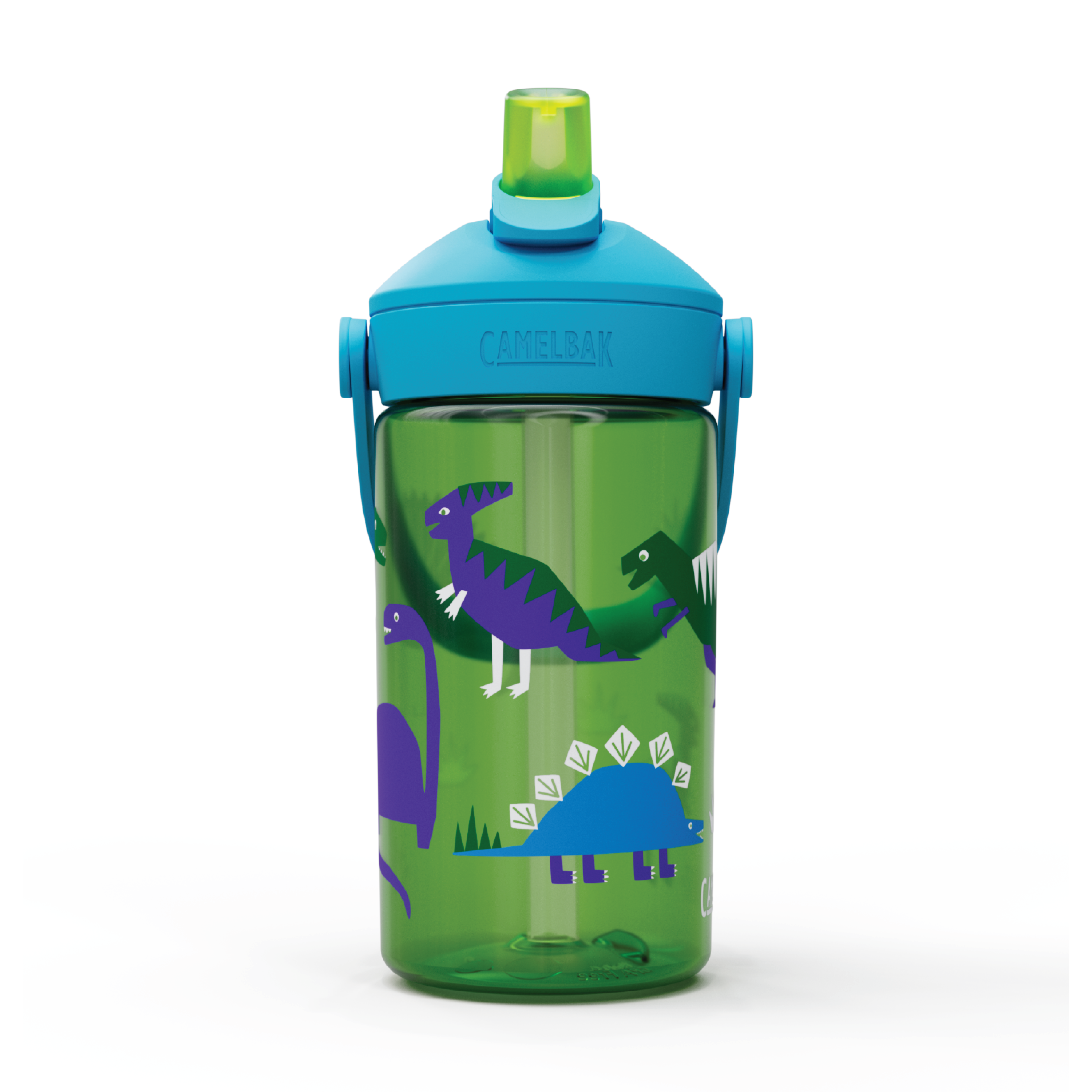 Camelbak Thrive Flip Straw Kids Drikkeflaske, Hip Dinos, 0,4 L