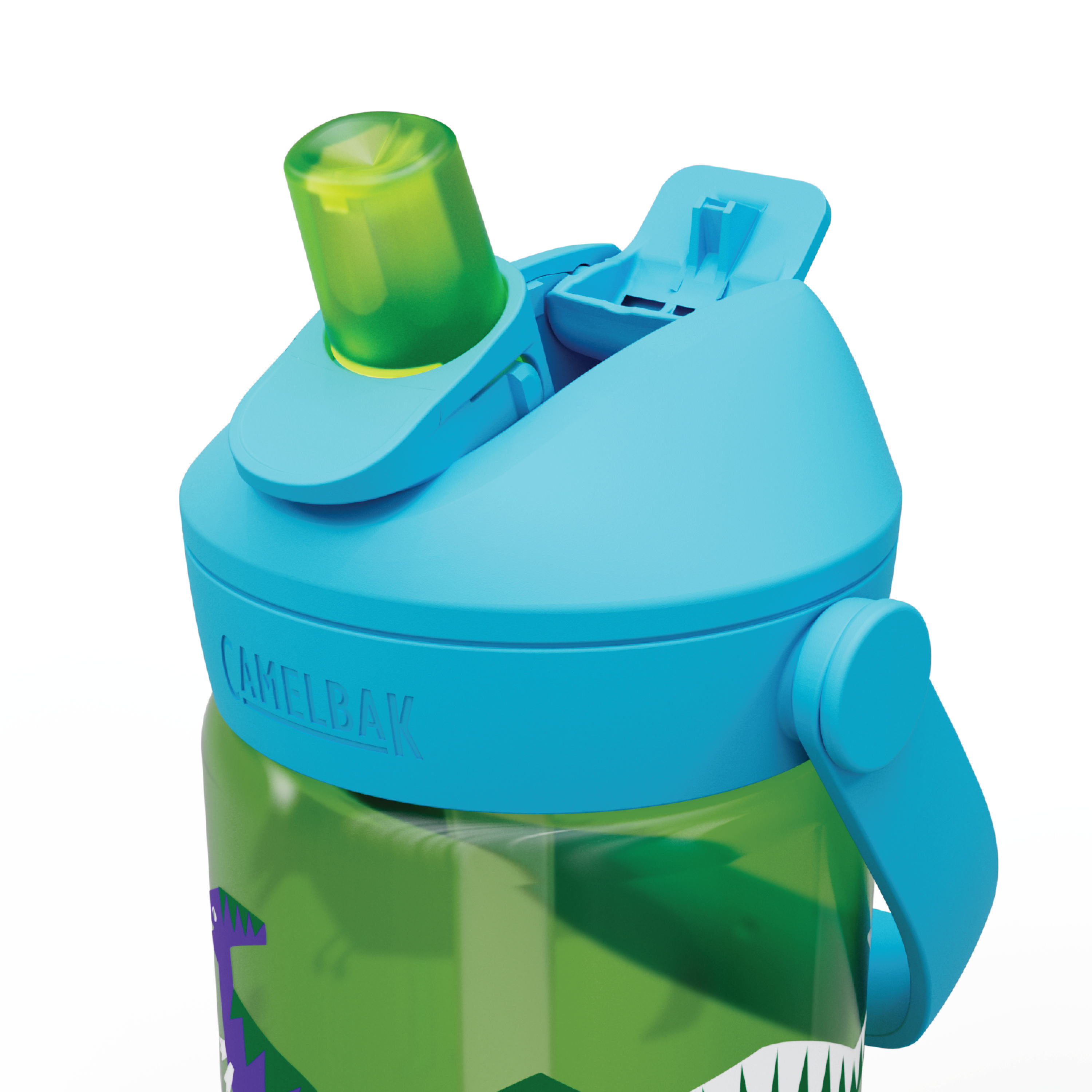 Camelbak Thrive Flip Straw Kids Drikkeflaske, Hip Dinos, 0,4 L
