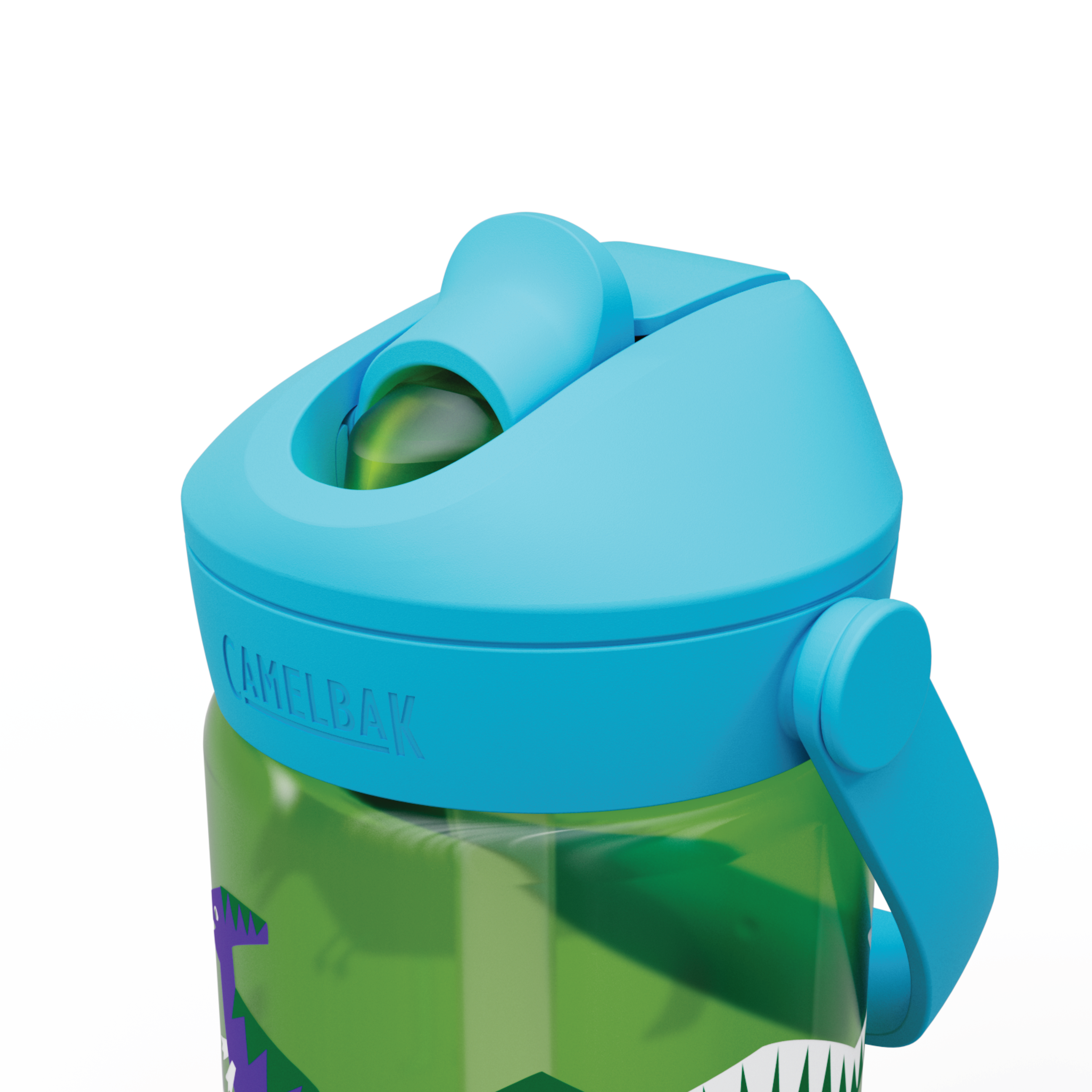 Camelbak Thrive Flip Straw Kids Drikkeflaske, Hip Dinos, 0,4 L