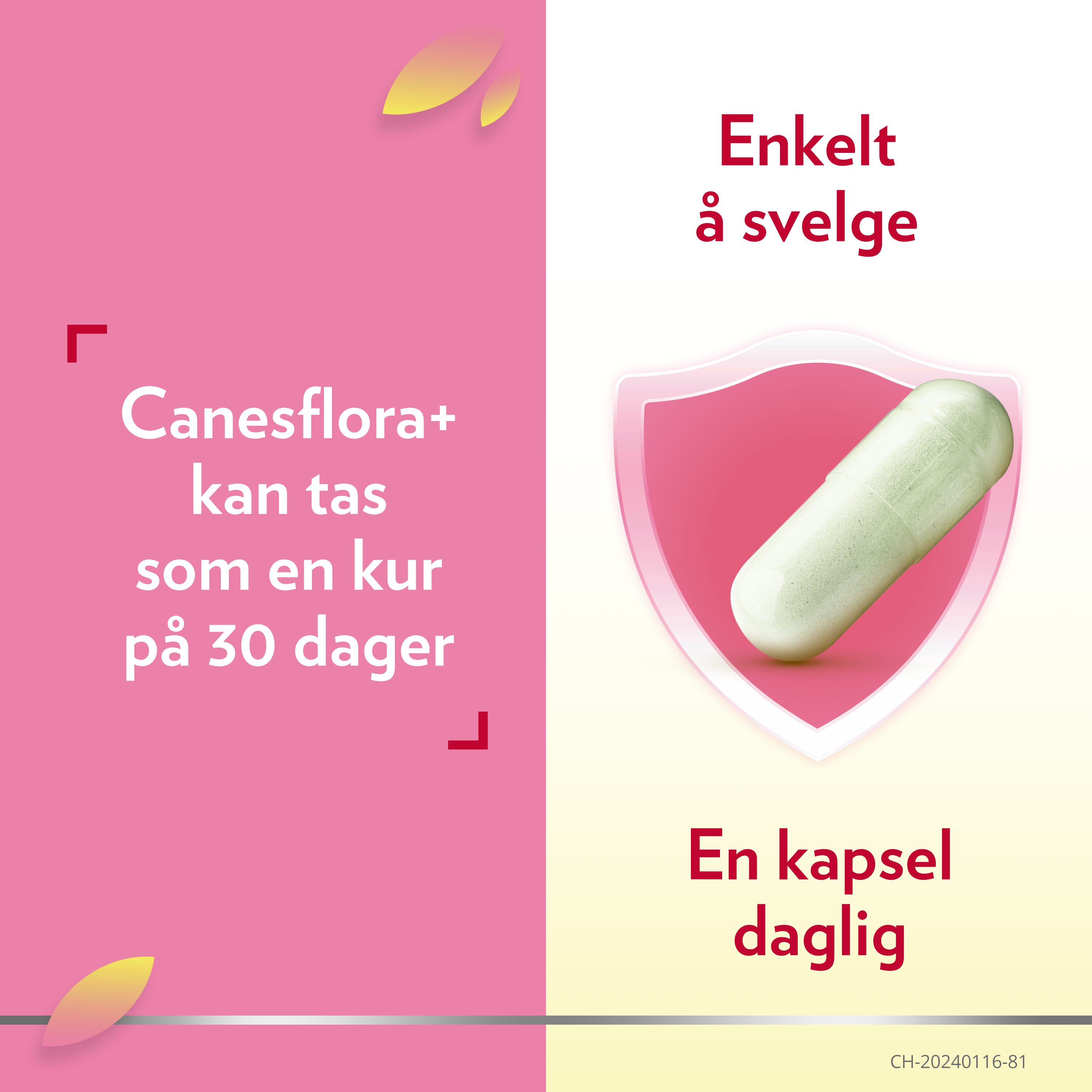 Canesflora+ Intimate Care kapsler, 30 stk.