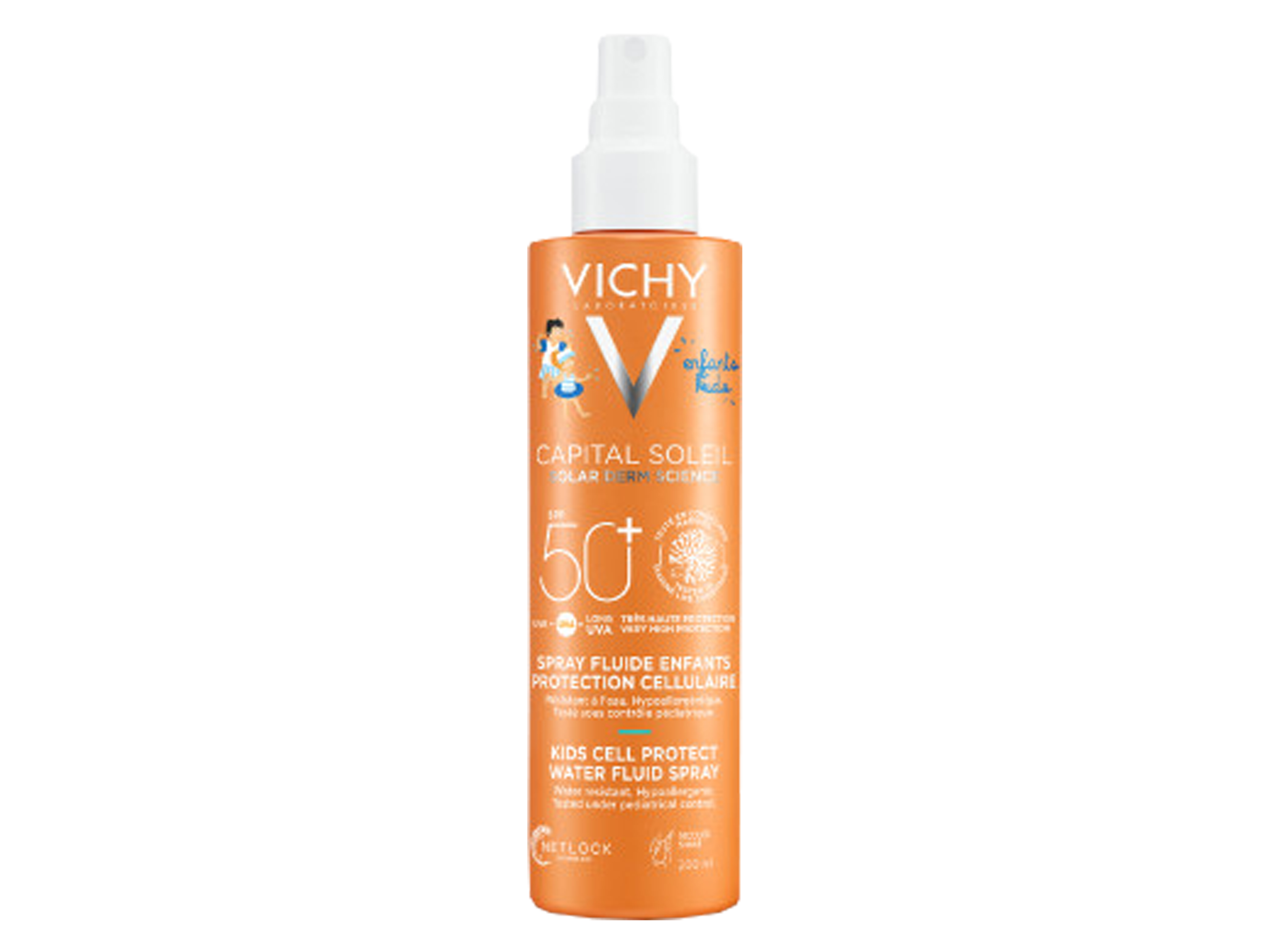Vichy Capital Soleil Kids Cell Protect UV Spray SPF50+, 200 ml