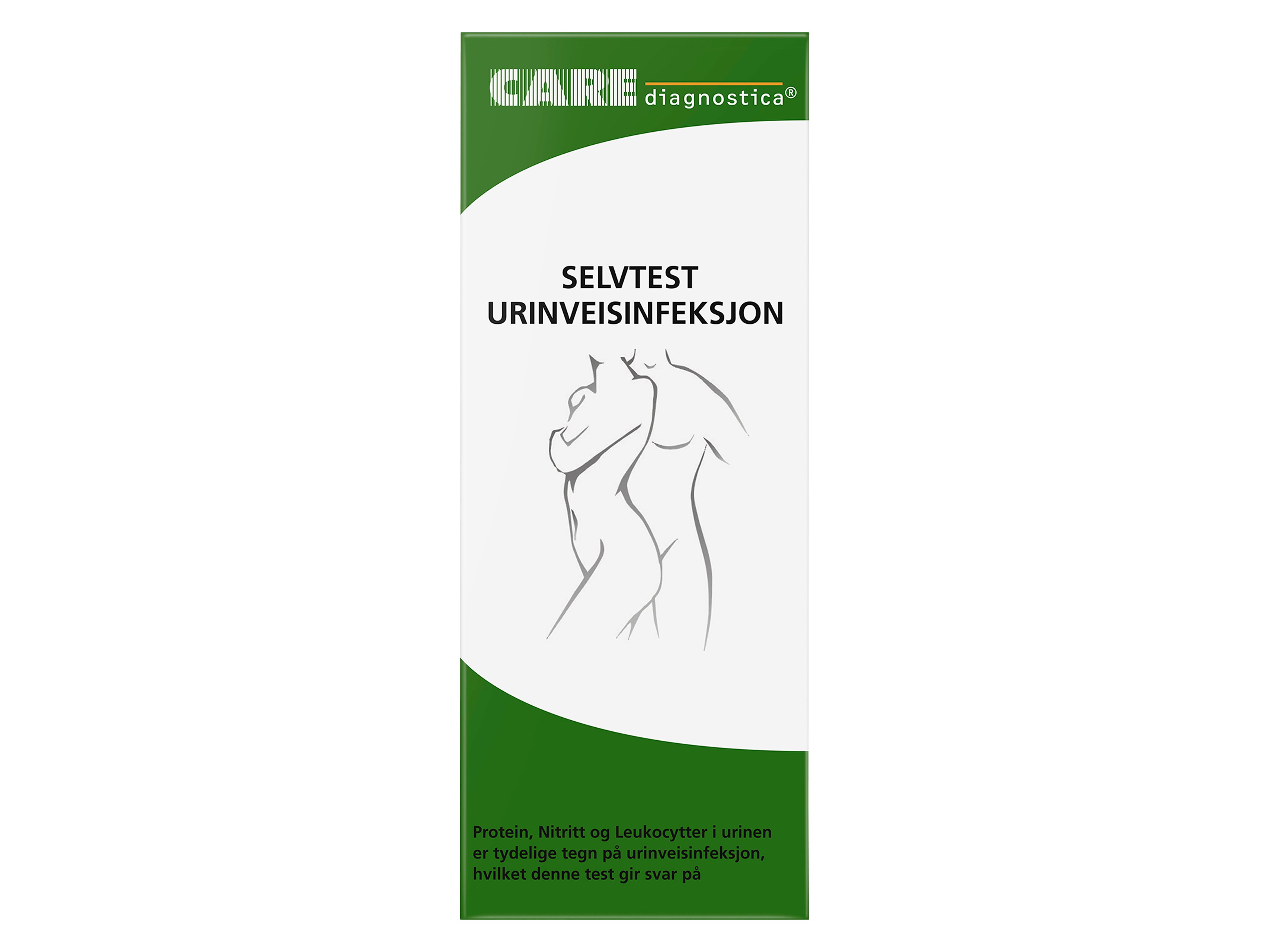 Care Diagnostica Selvtest Urinveisinfeksjon, 3 stk