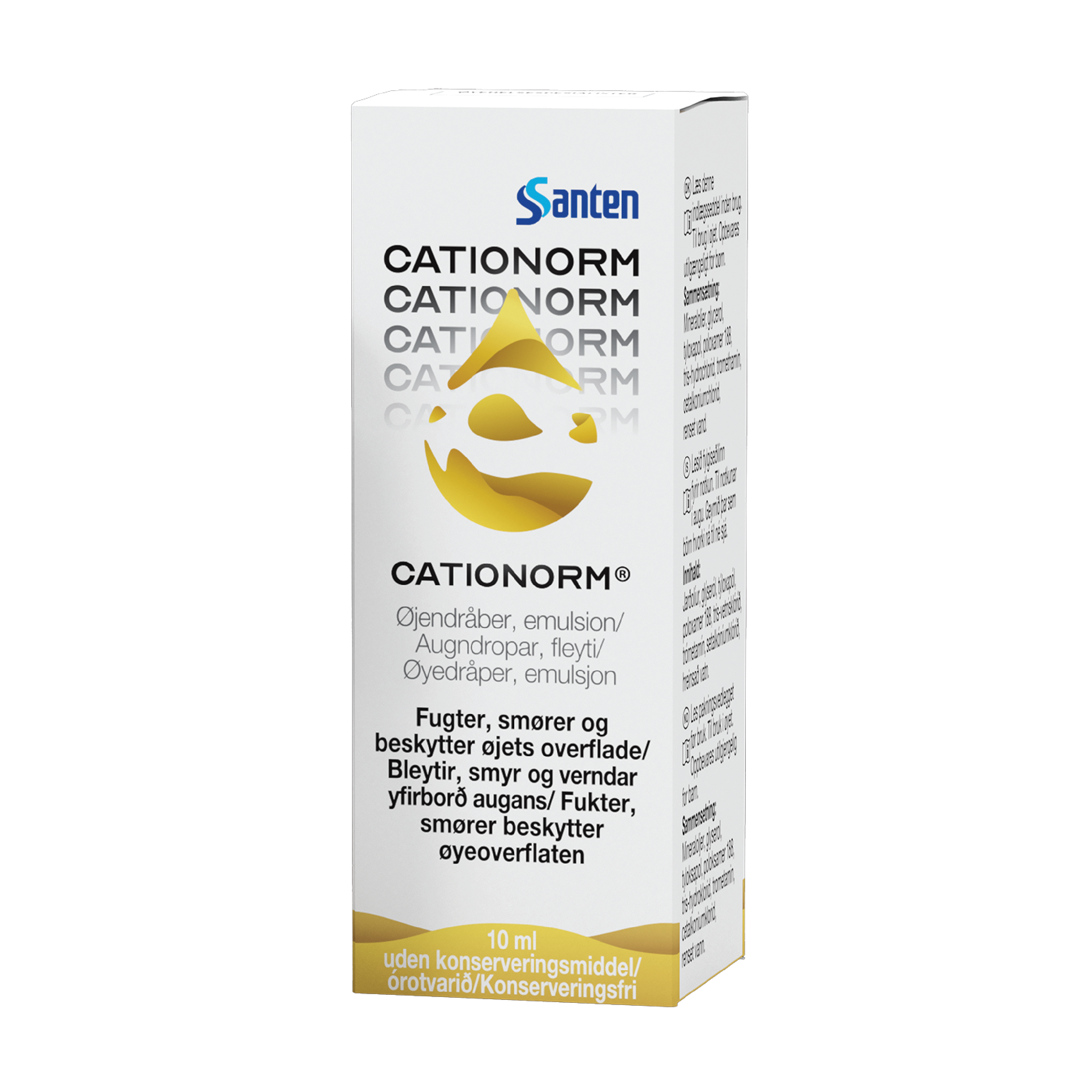 Cationorm Øyedråper, 10 ml