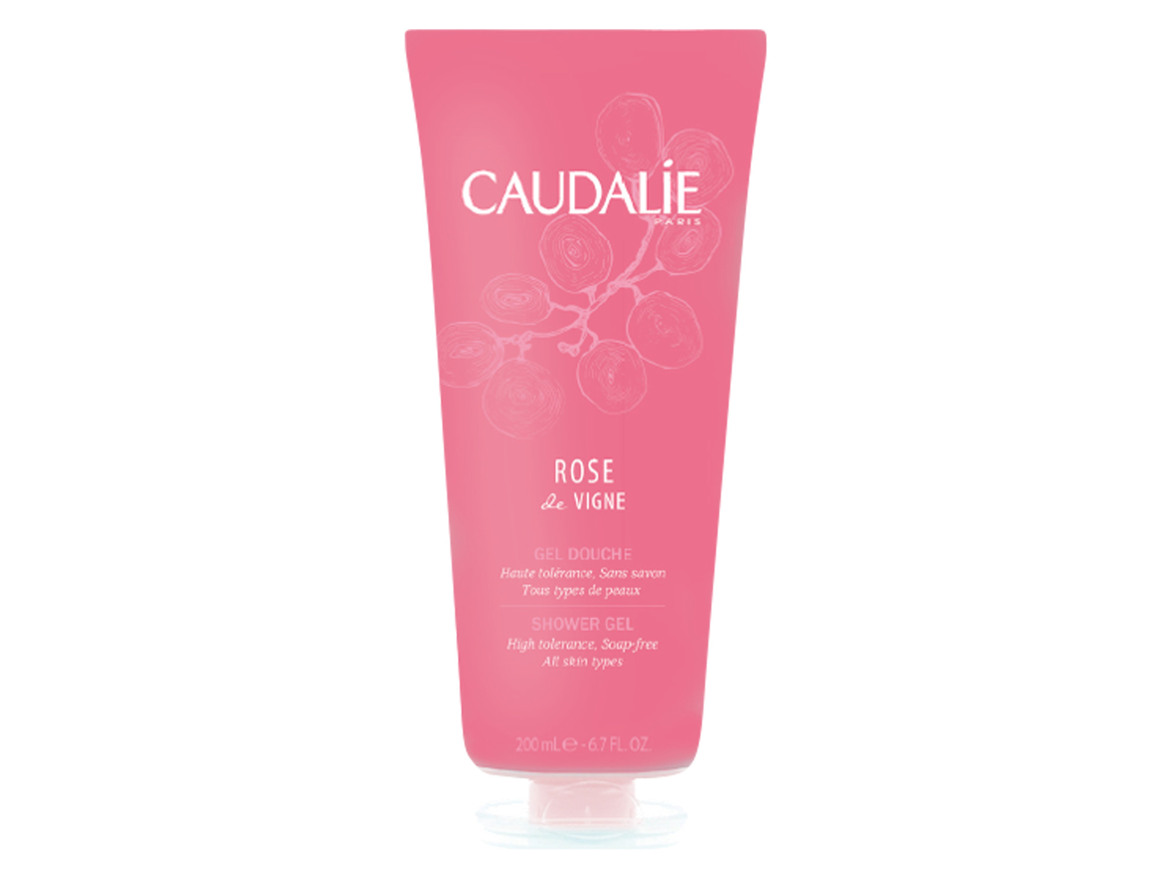 Caudalie Rose de Vigne Shower Gel, 200 ml