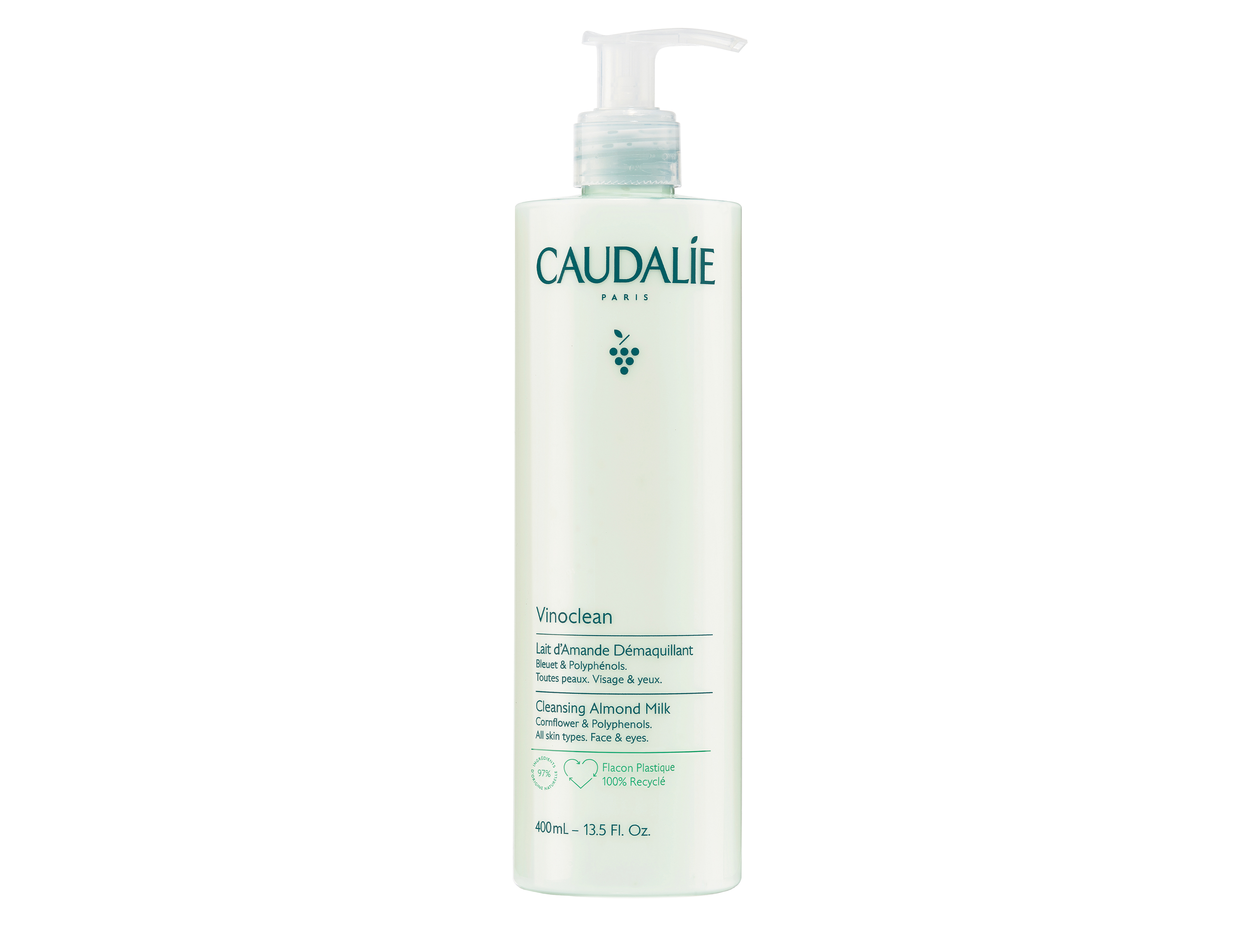 Caudalie Vinoclean Cleansing Almond Milk, 400 ml