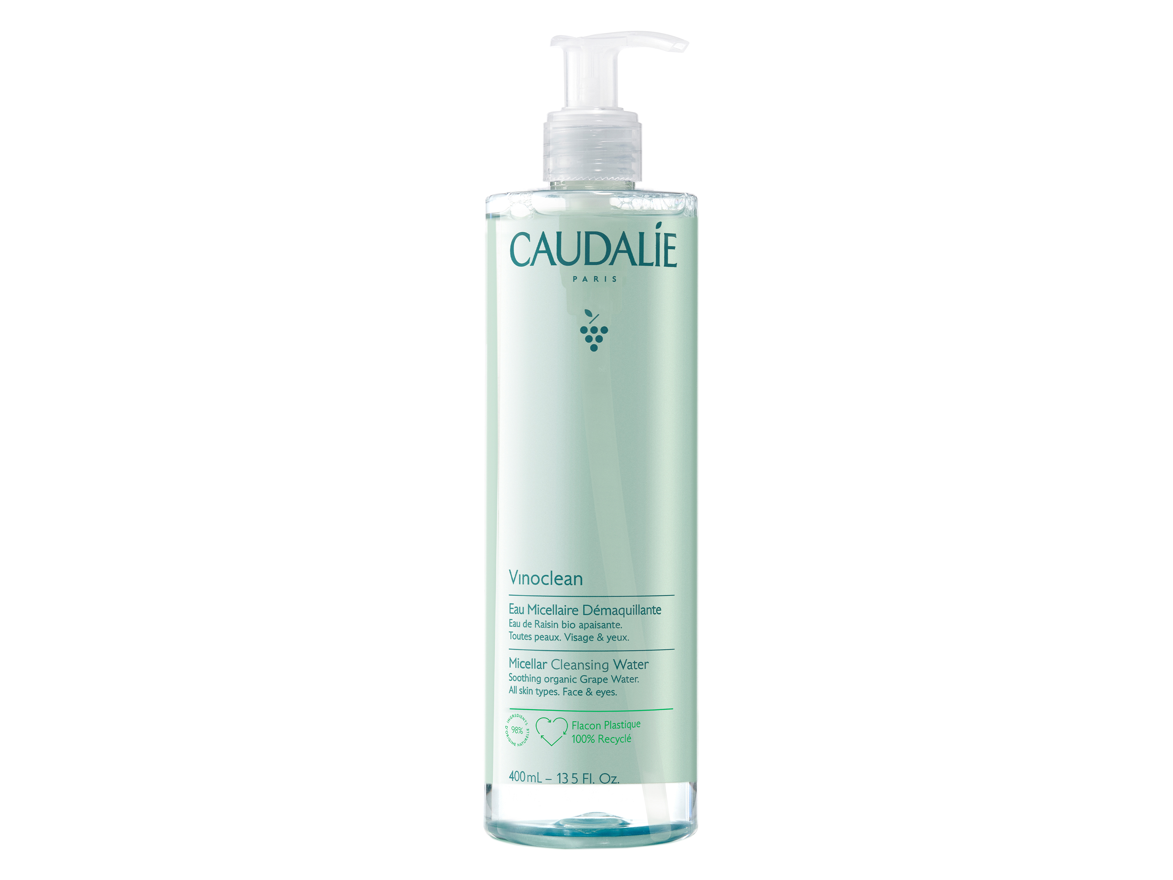 Caudalie Vinoclean Micellar Cleansing Water, 400 ml