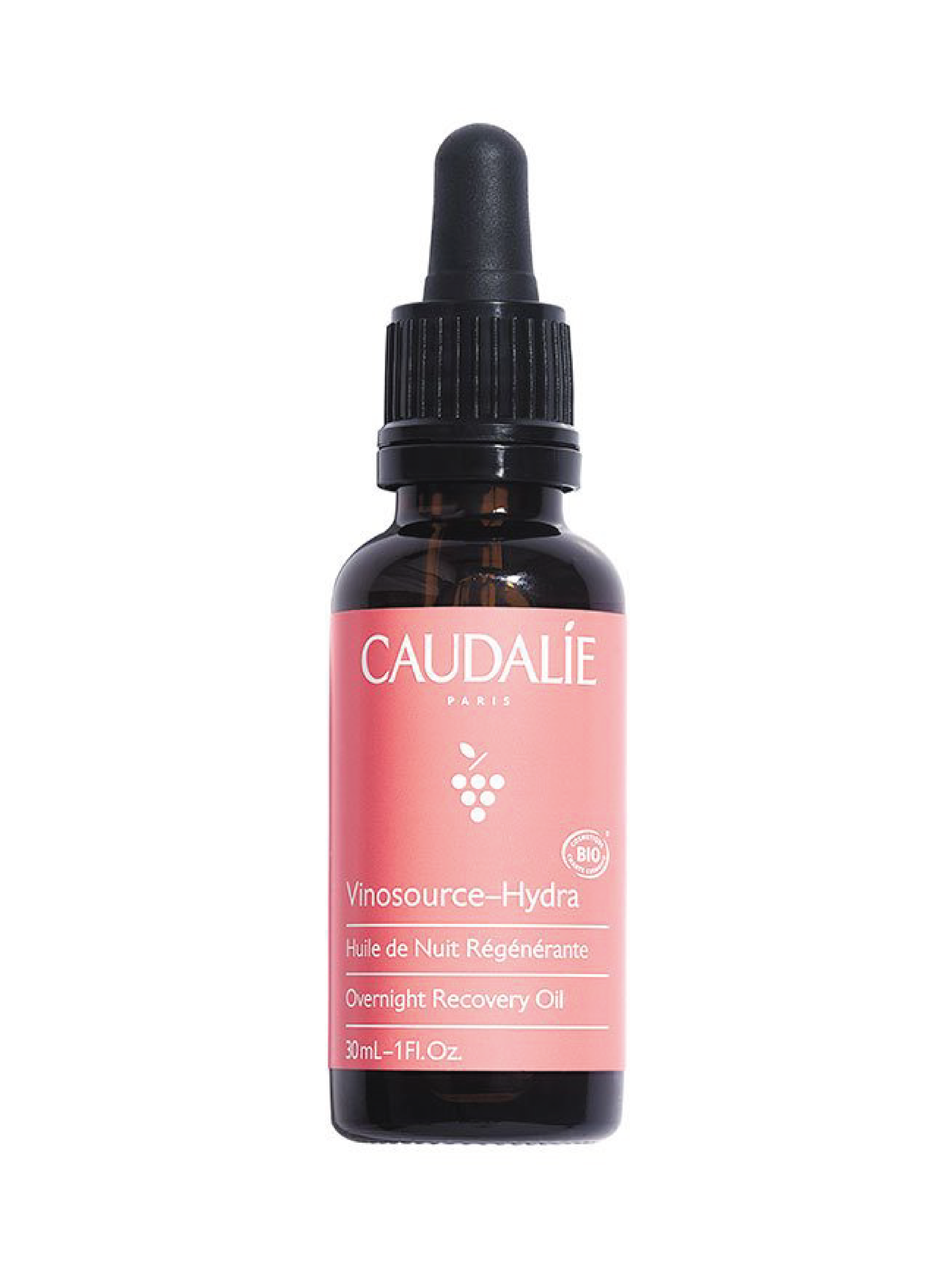 Caudalie Vinosource-Hydra Overnight Recovery Oil, 30 ml