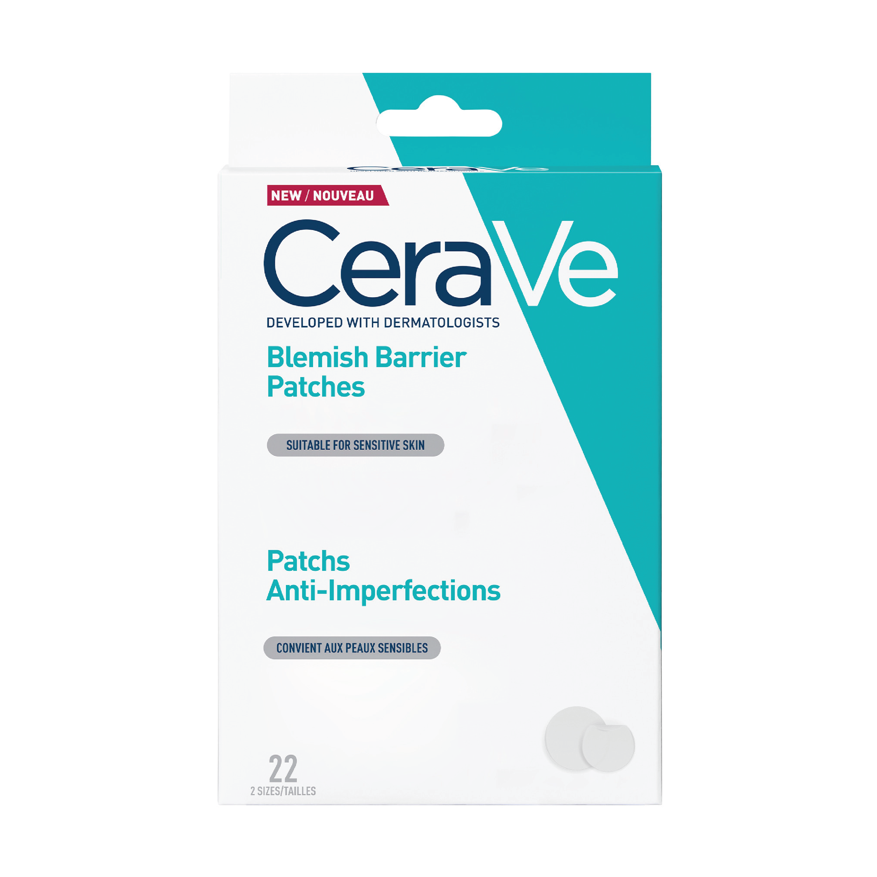 CeraVe Blemish Control Barrier Patches, 22 stk.