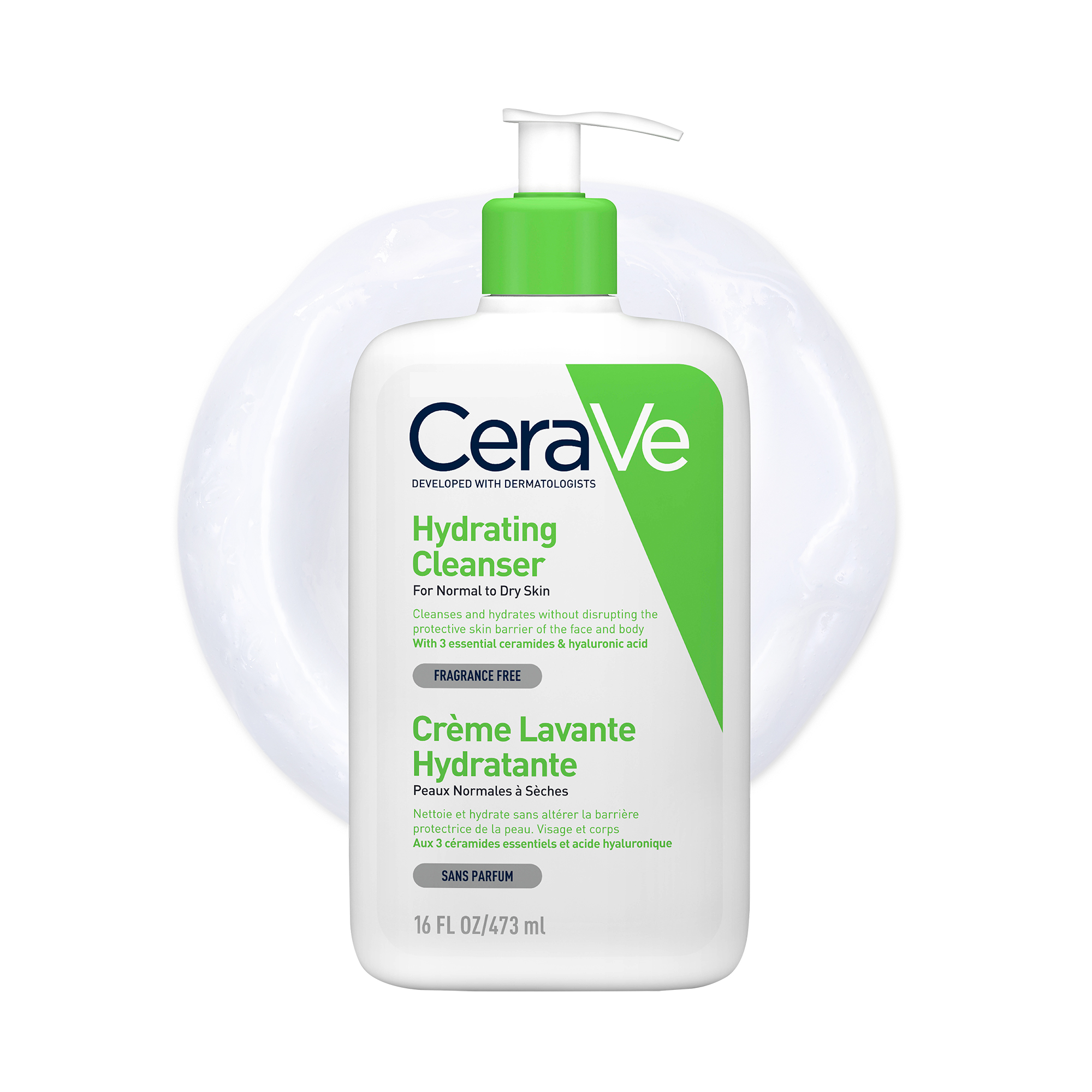 CeraVe Hydrating Cleanser, 473 ml