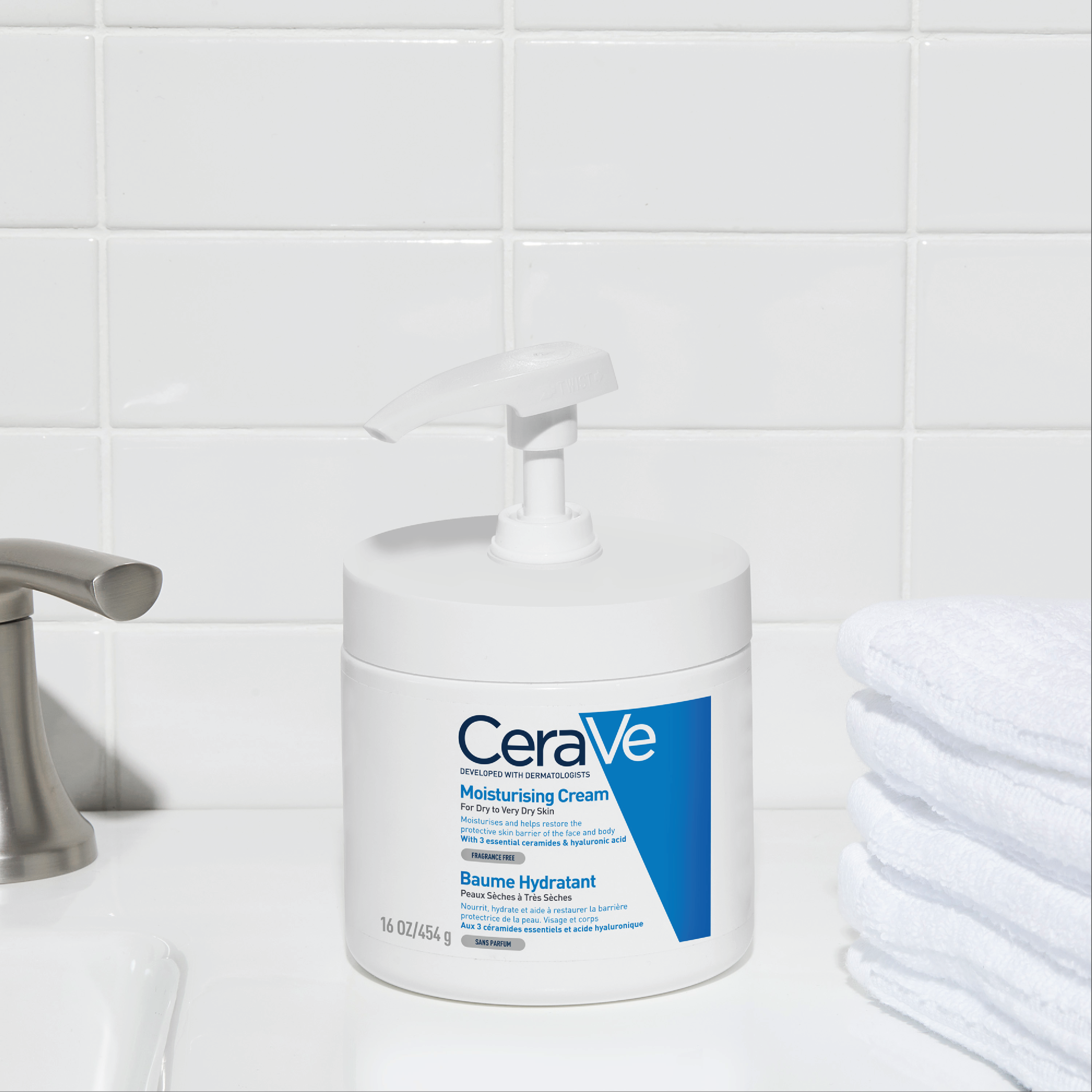 CeraVe Daily Moisturising Cream, 454 g