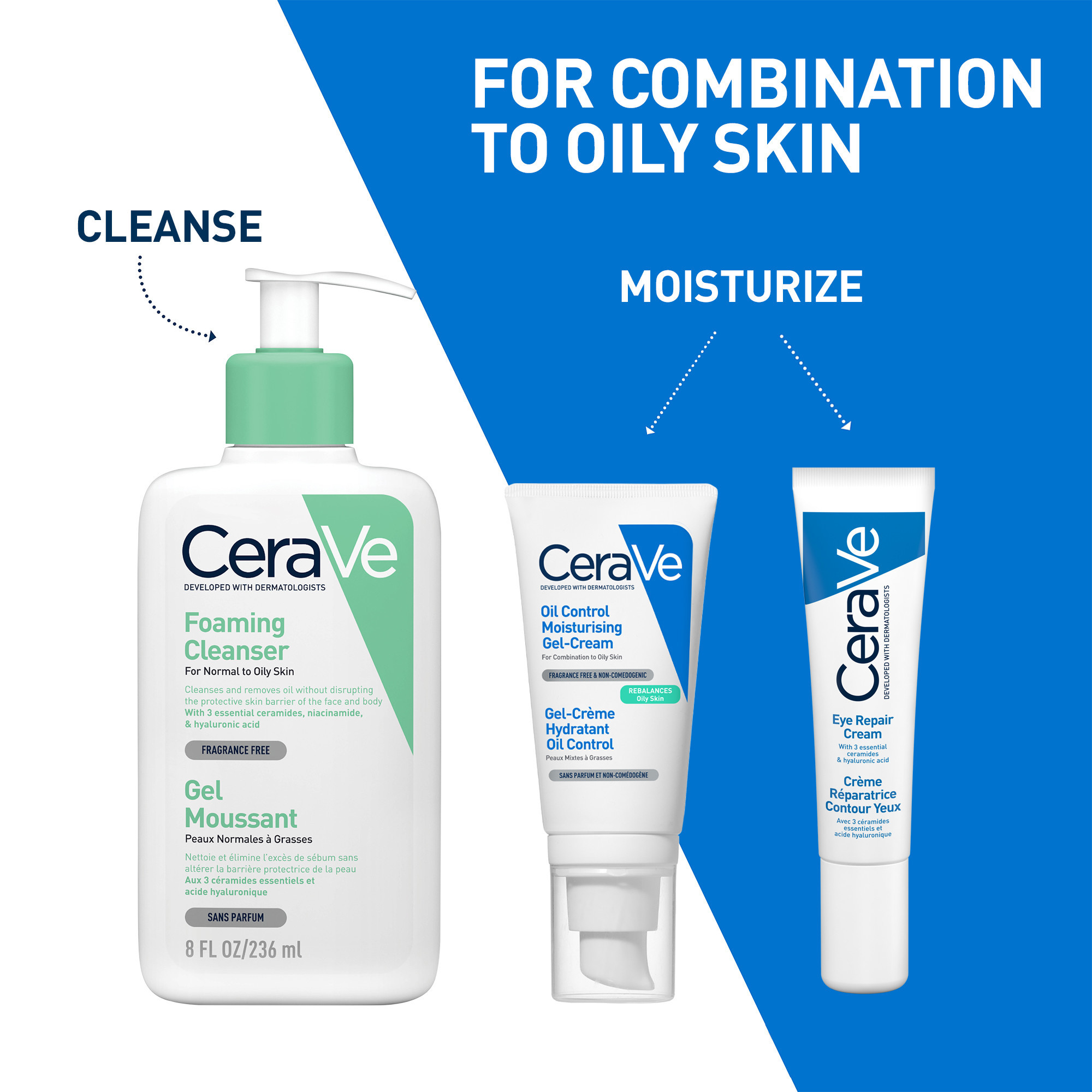 CeraVe Oil Control Moisturising Gel-Cream, 52 ml