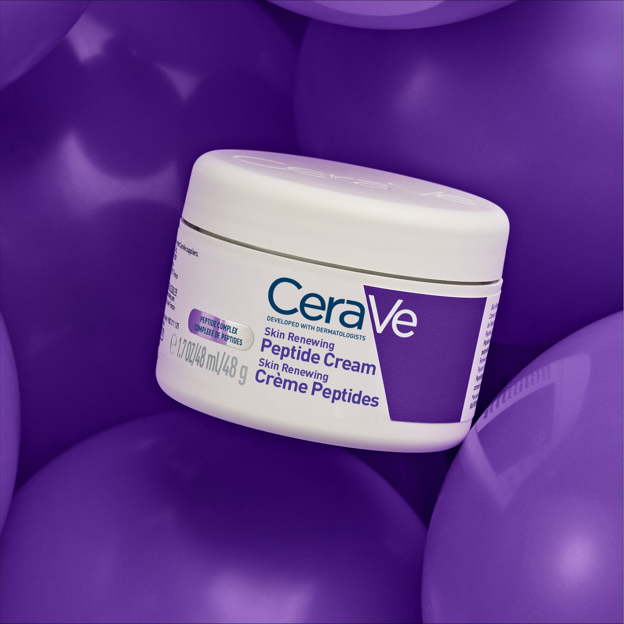 CeraVe Skin Renewing Peptide Cream, 48 g