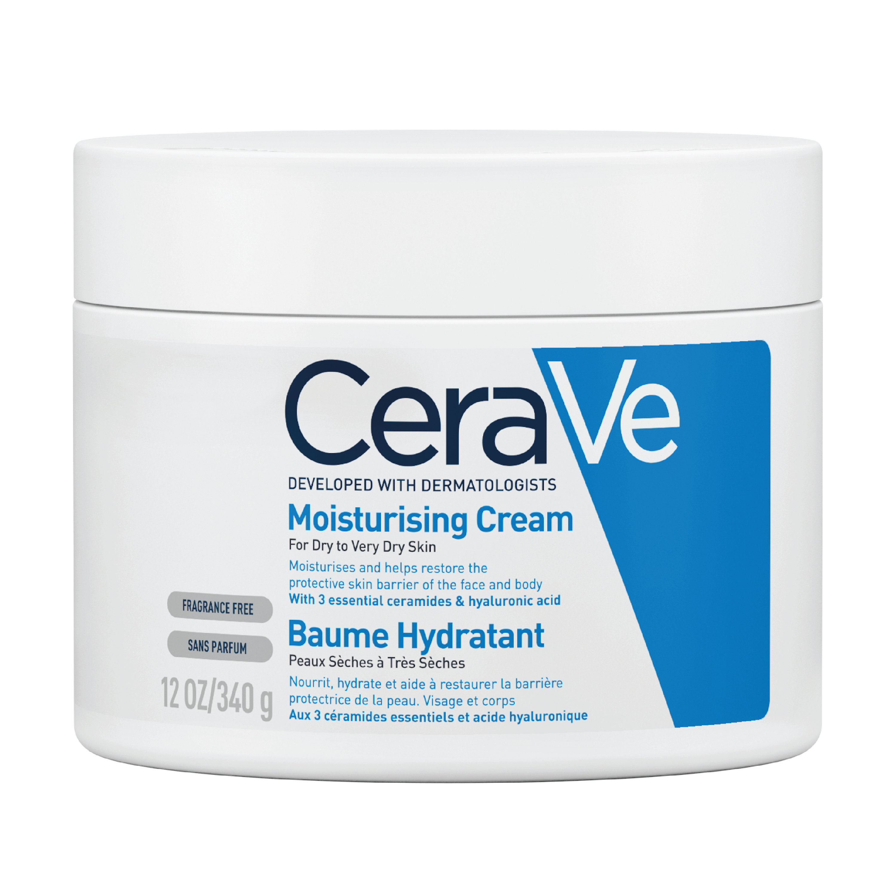 CeraVe Daily Moisturising Cream, 340 g