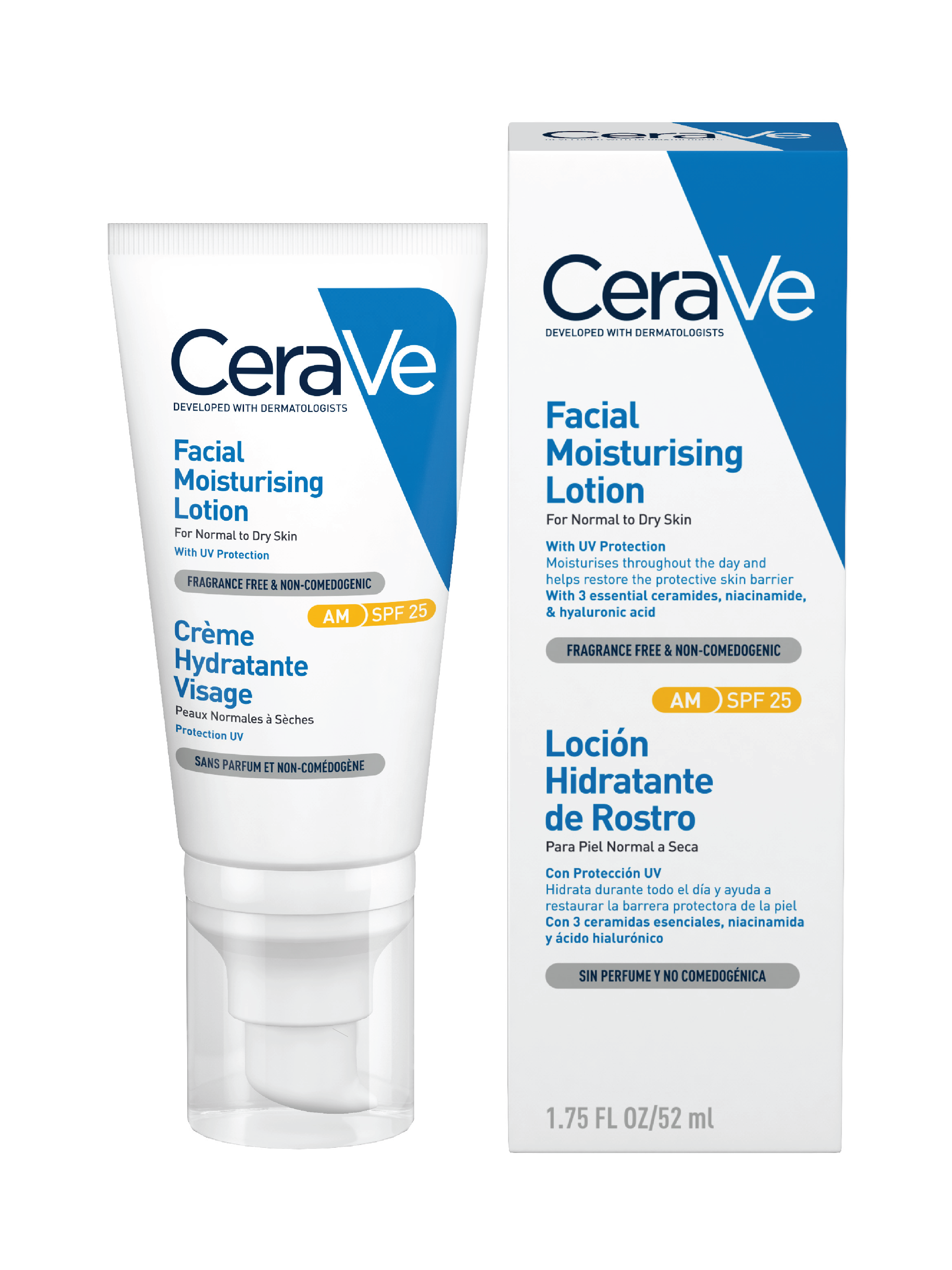 CeraVe Facial Moisturising Lotion SPF25, 52 ml