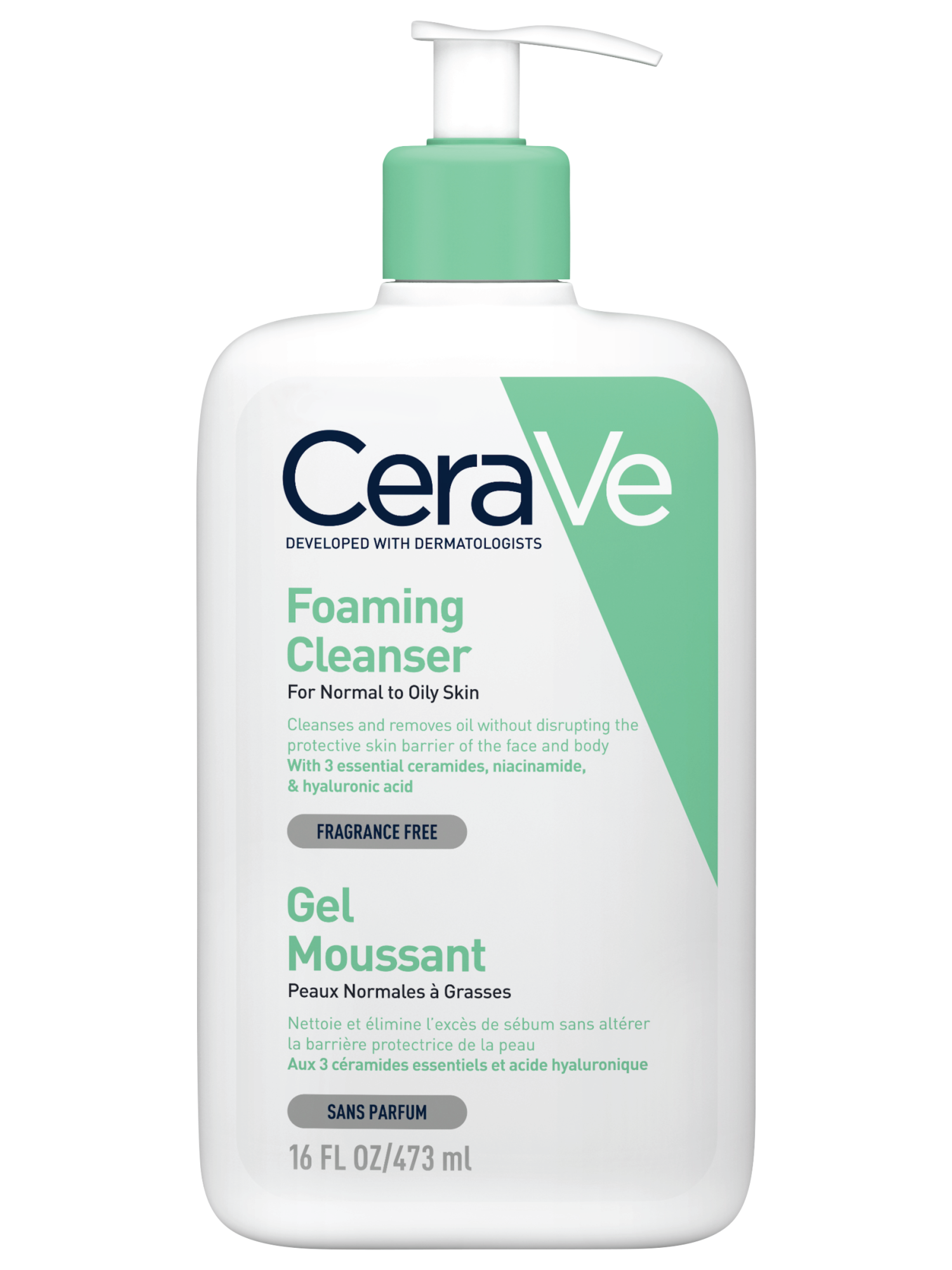 CeraVe Foaming Cleanser, 473 ml