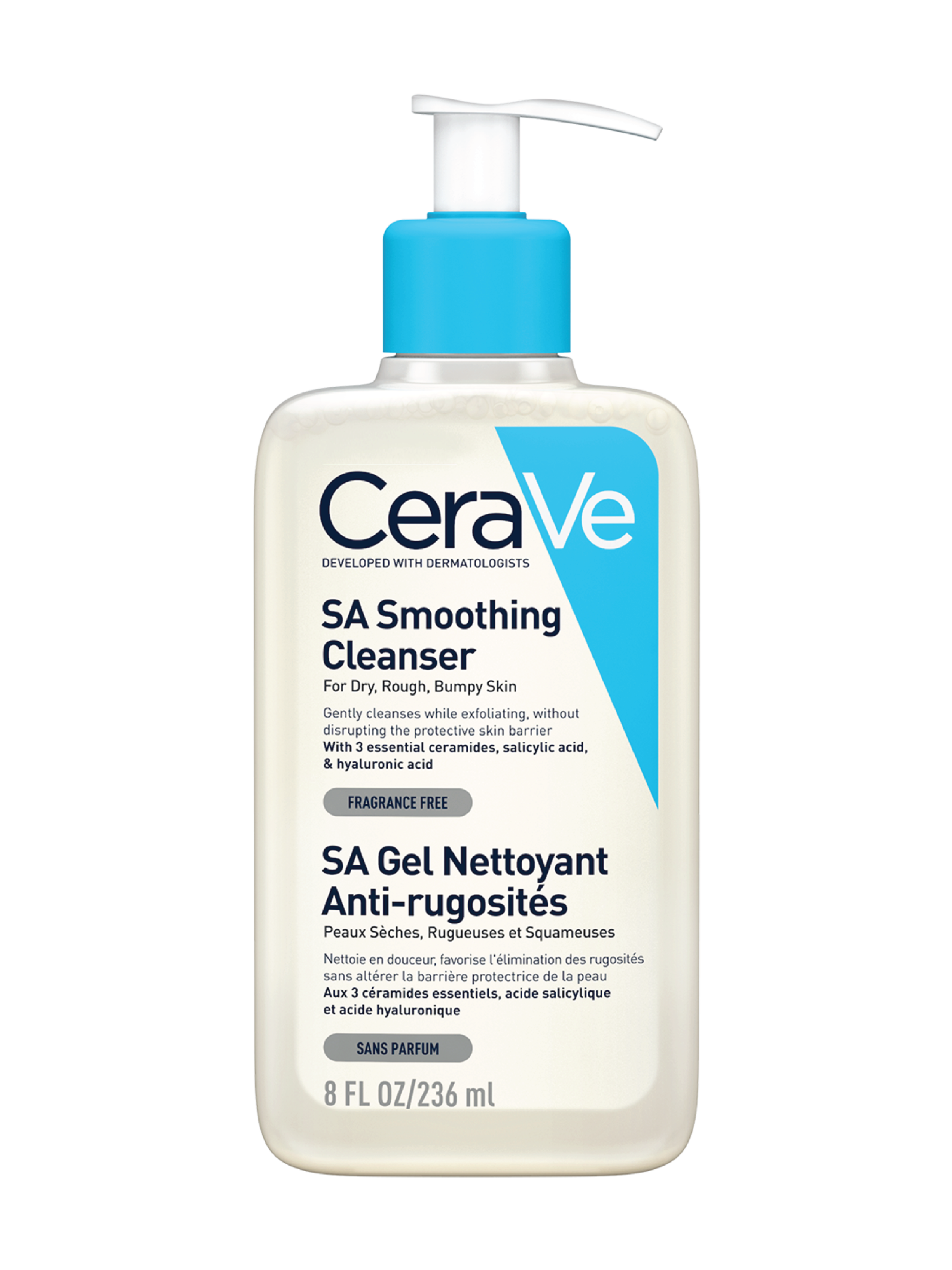 CeraVe SA Smoothing Cleanser, 236 ml