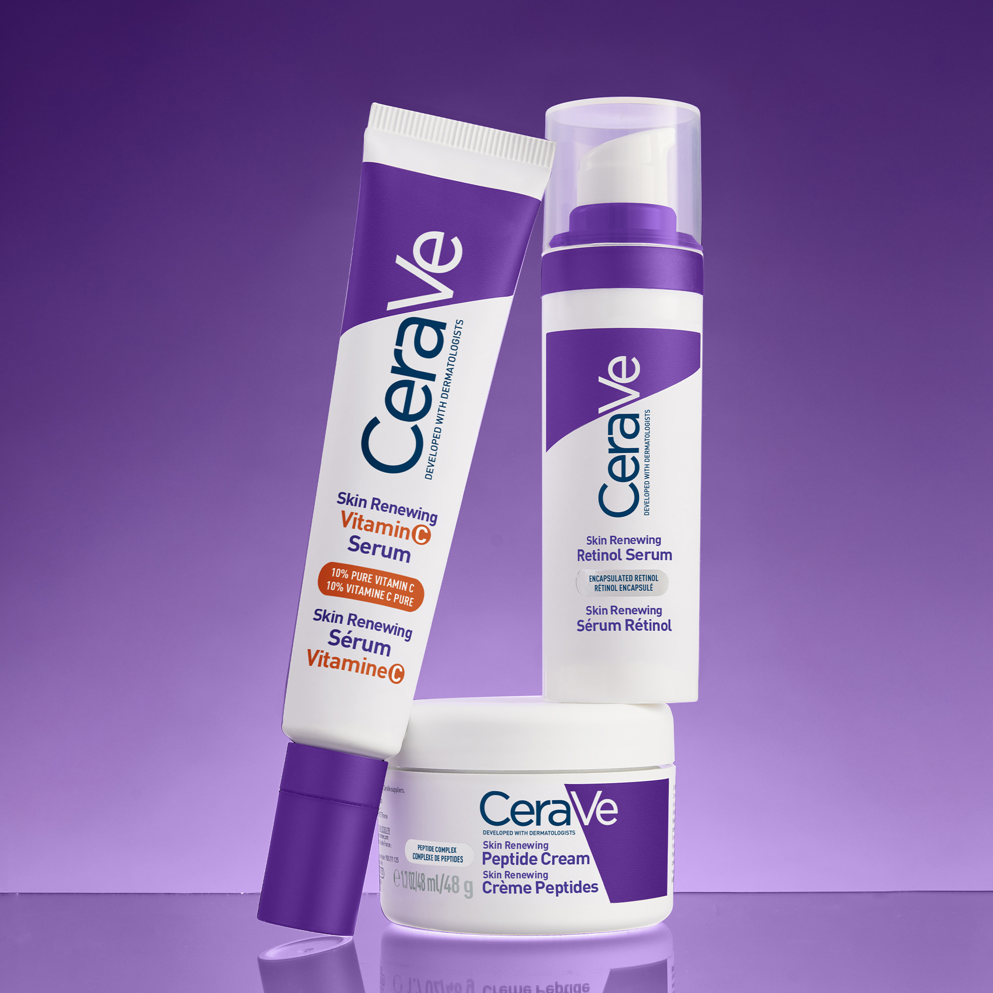 CeraVe Skin Renewing Peptide Cream, 48 g
