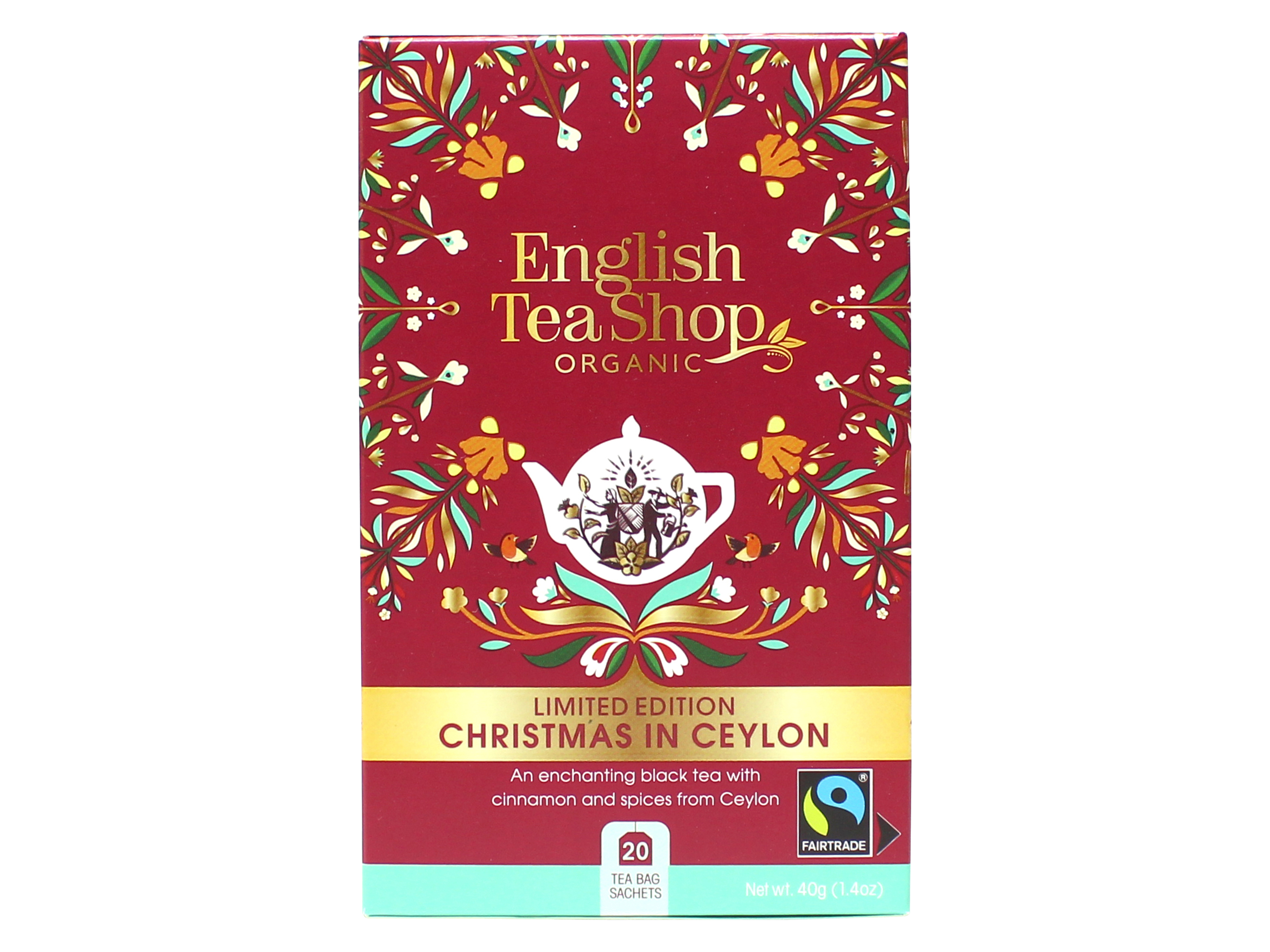 English Teashop Christmas In Ceylon Te, 1 stk.