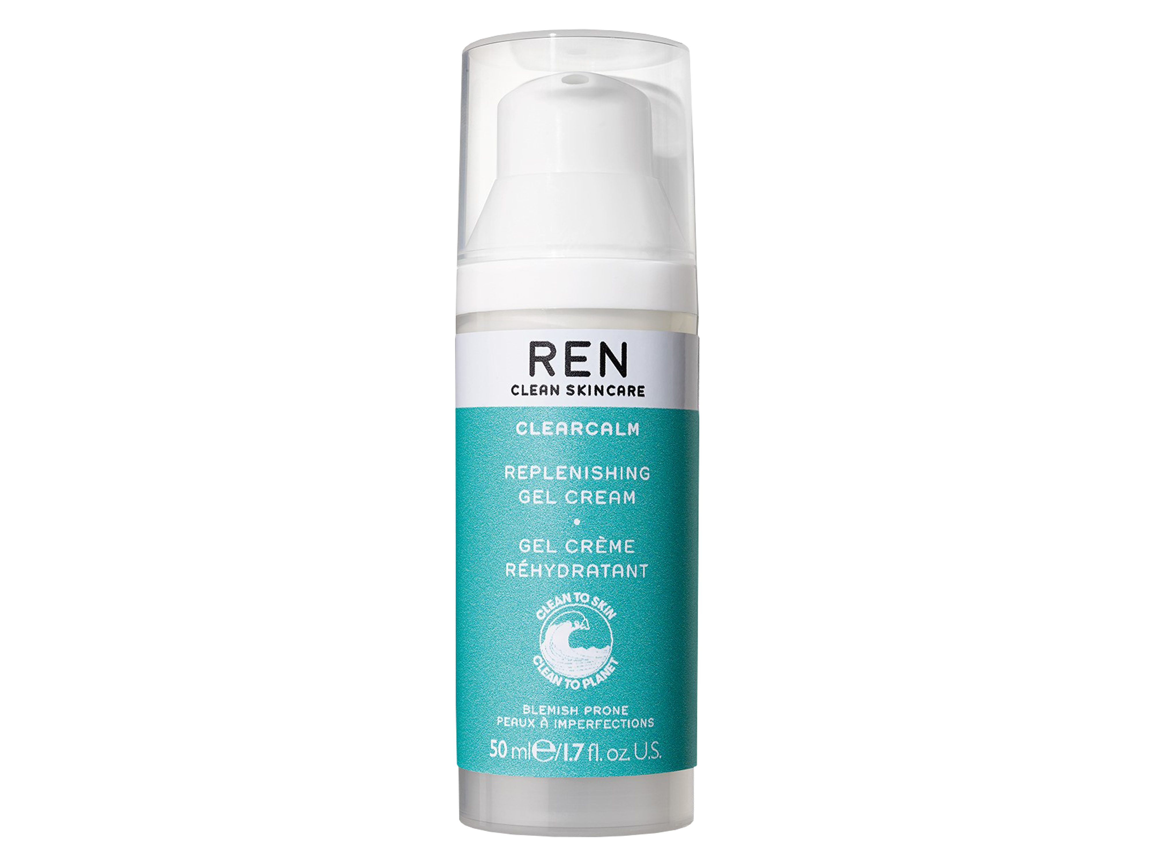 REN Clearcalm 3 Replenishing Gel Cream, 50 ml