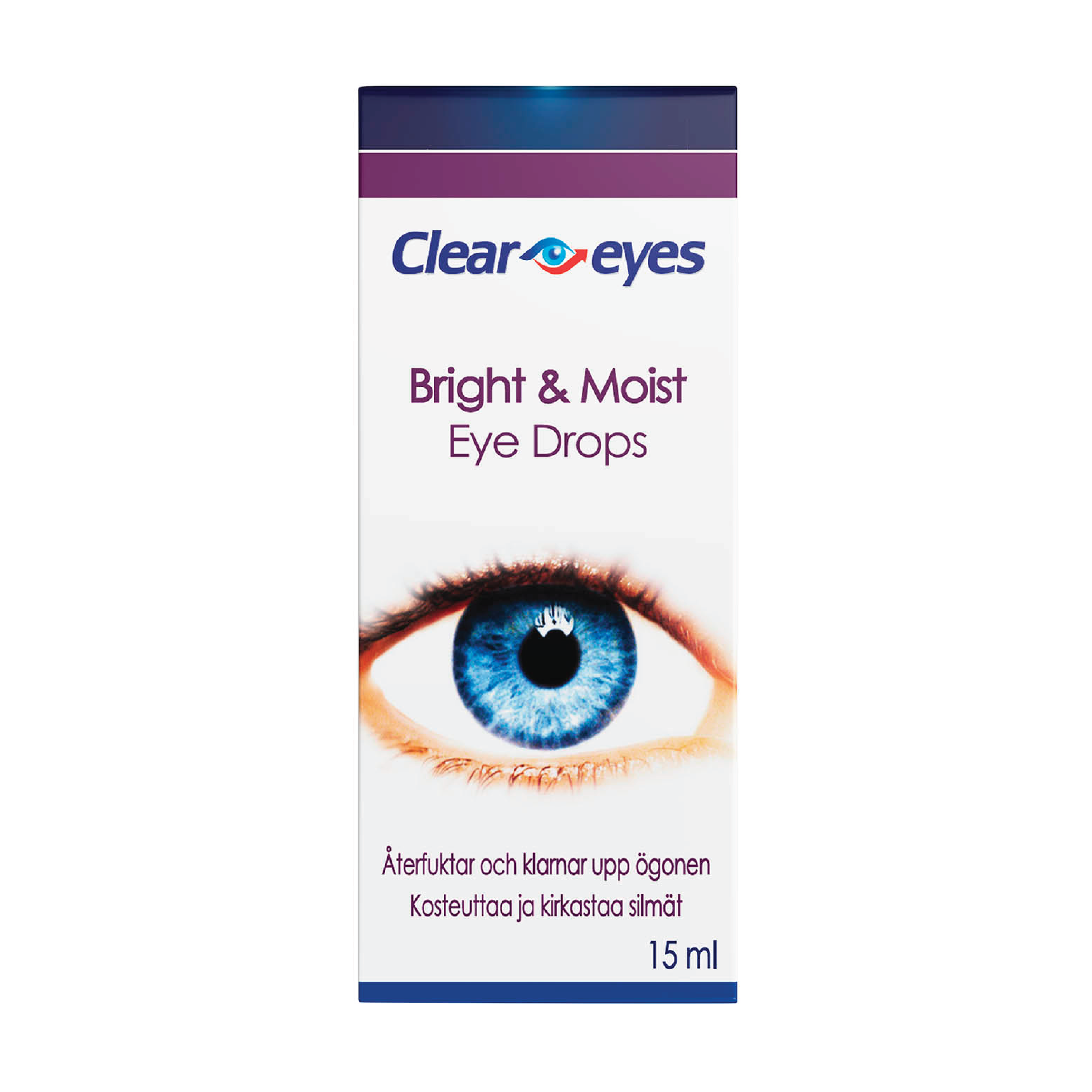 Cleareyes Bright & Moist Eye Drops, 15 ml