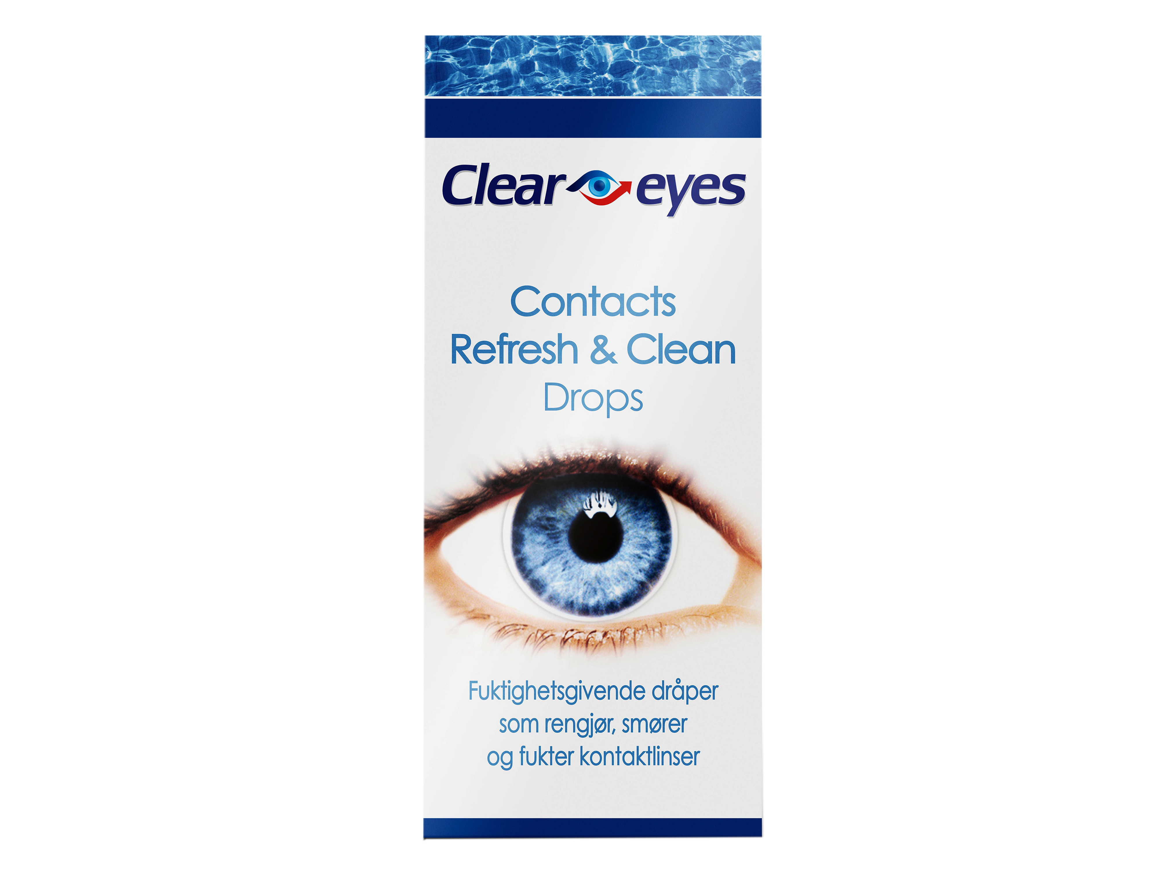 Cleareyes Contacts Refresh & Clean Drops, 15 ml