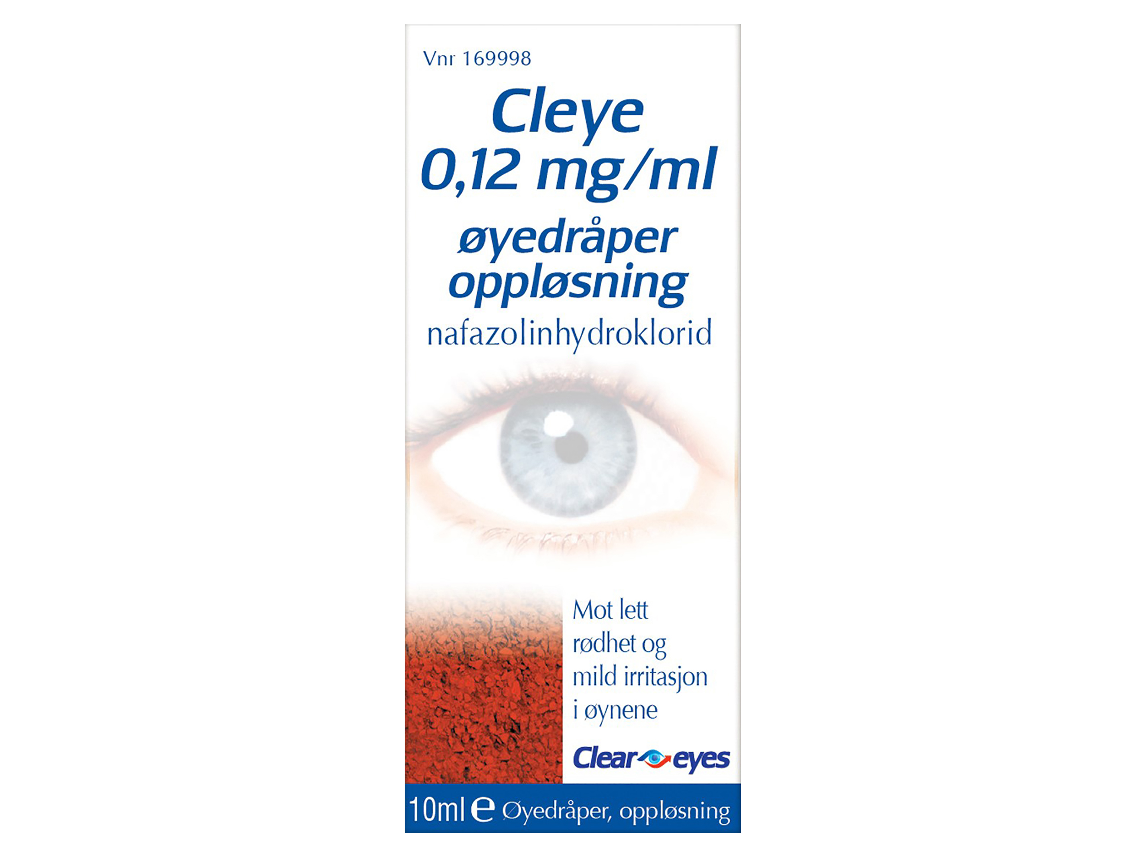 Cleye Øyedråper 0,12mg/ml, 10 ml.