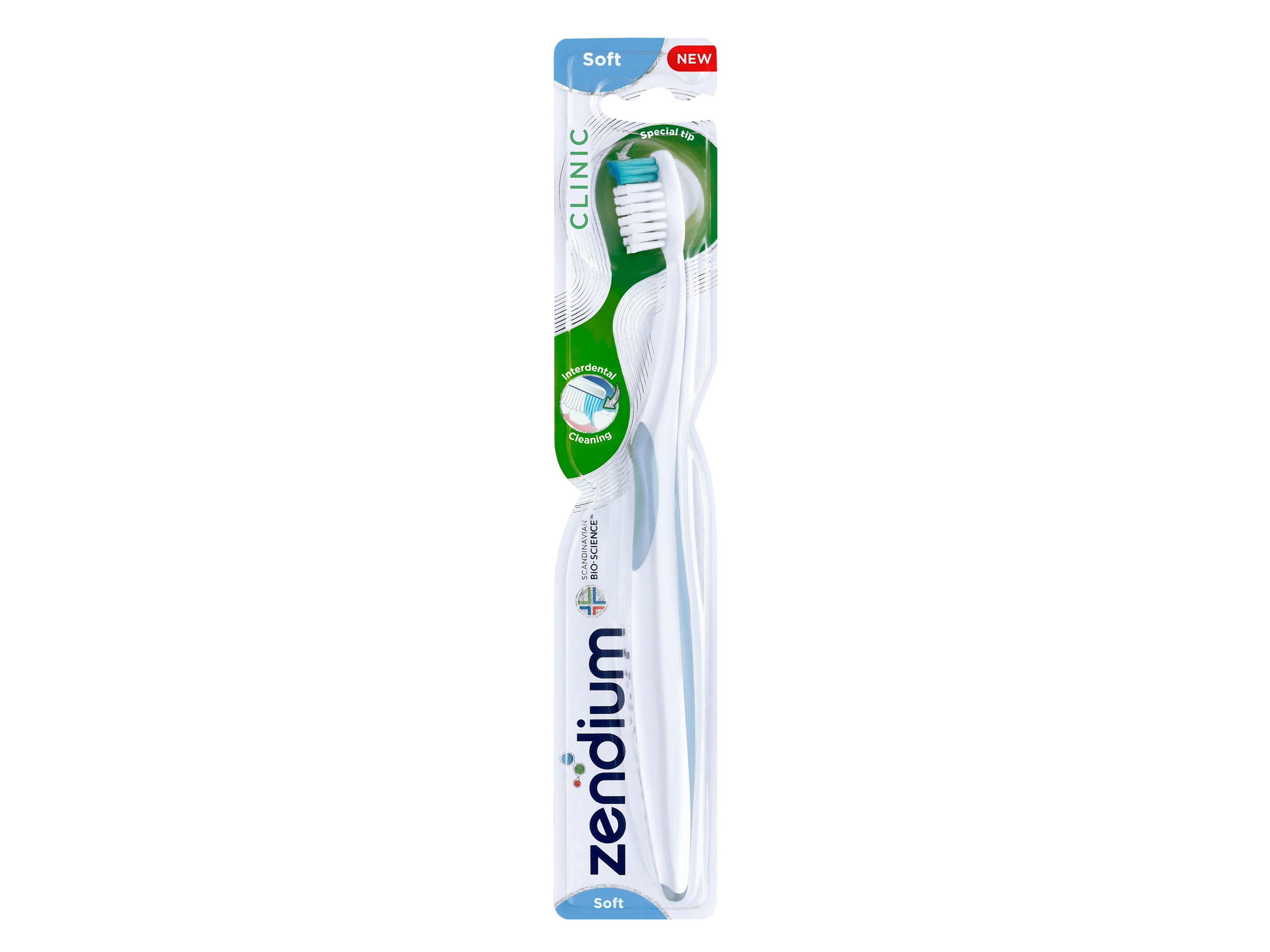 Zendium Clinic Soft Tannbørste, 1 stk.