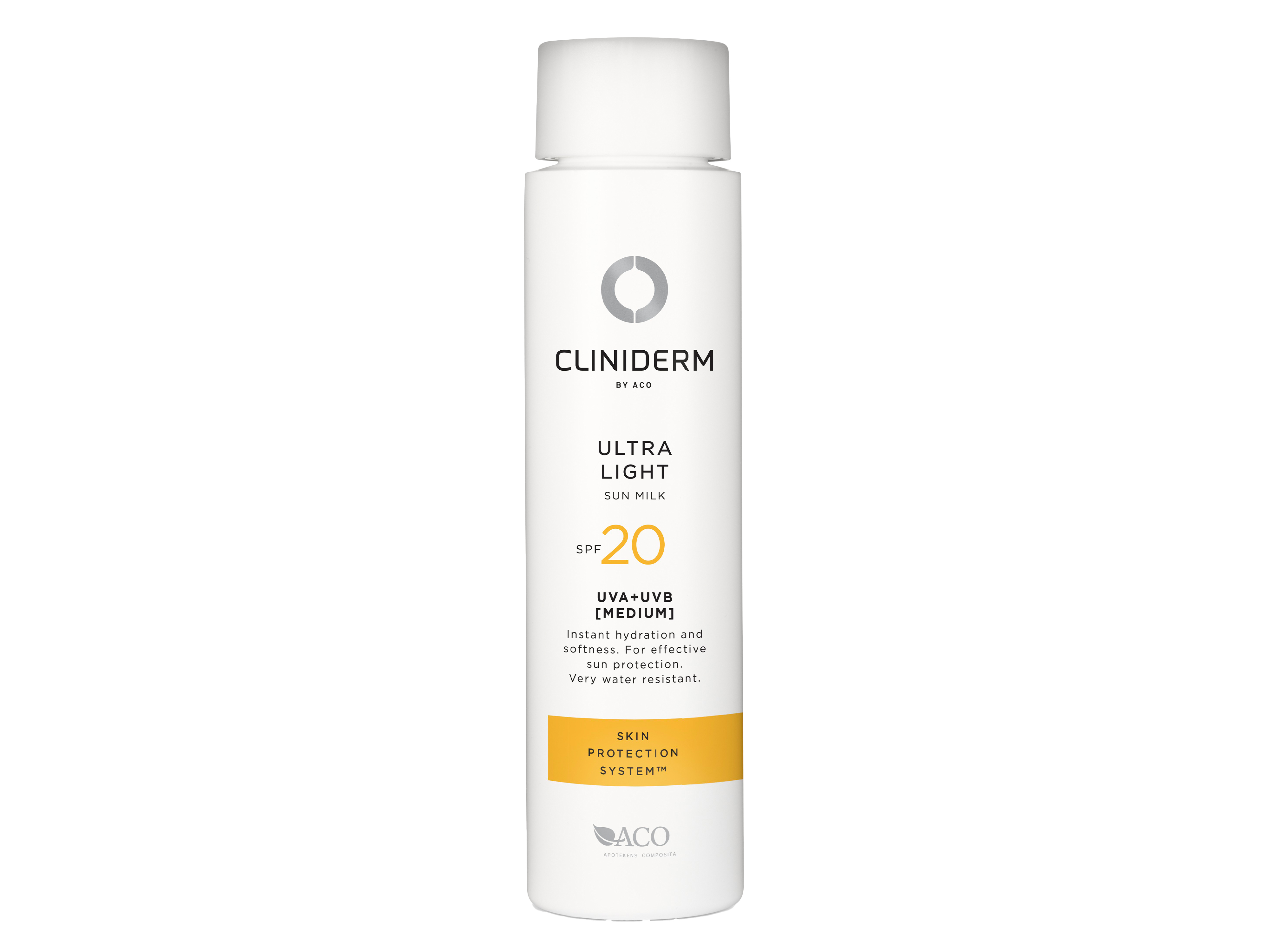 Cliniderm Cliniderm Ultra Light Sun Milk SPF20, 150 ml