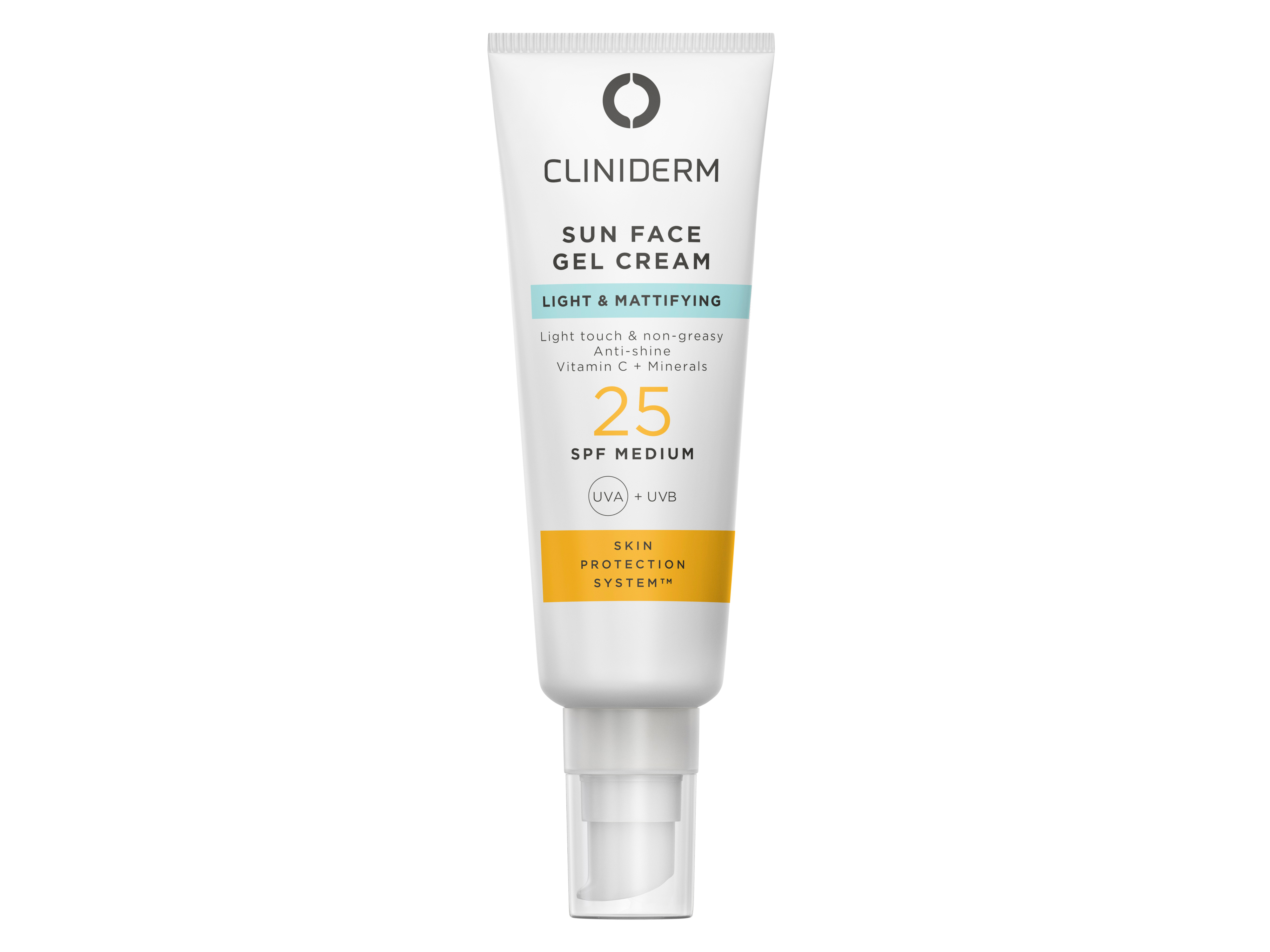 Cliniderm Sun Face Gel Cream SPF25, 50 ml