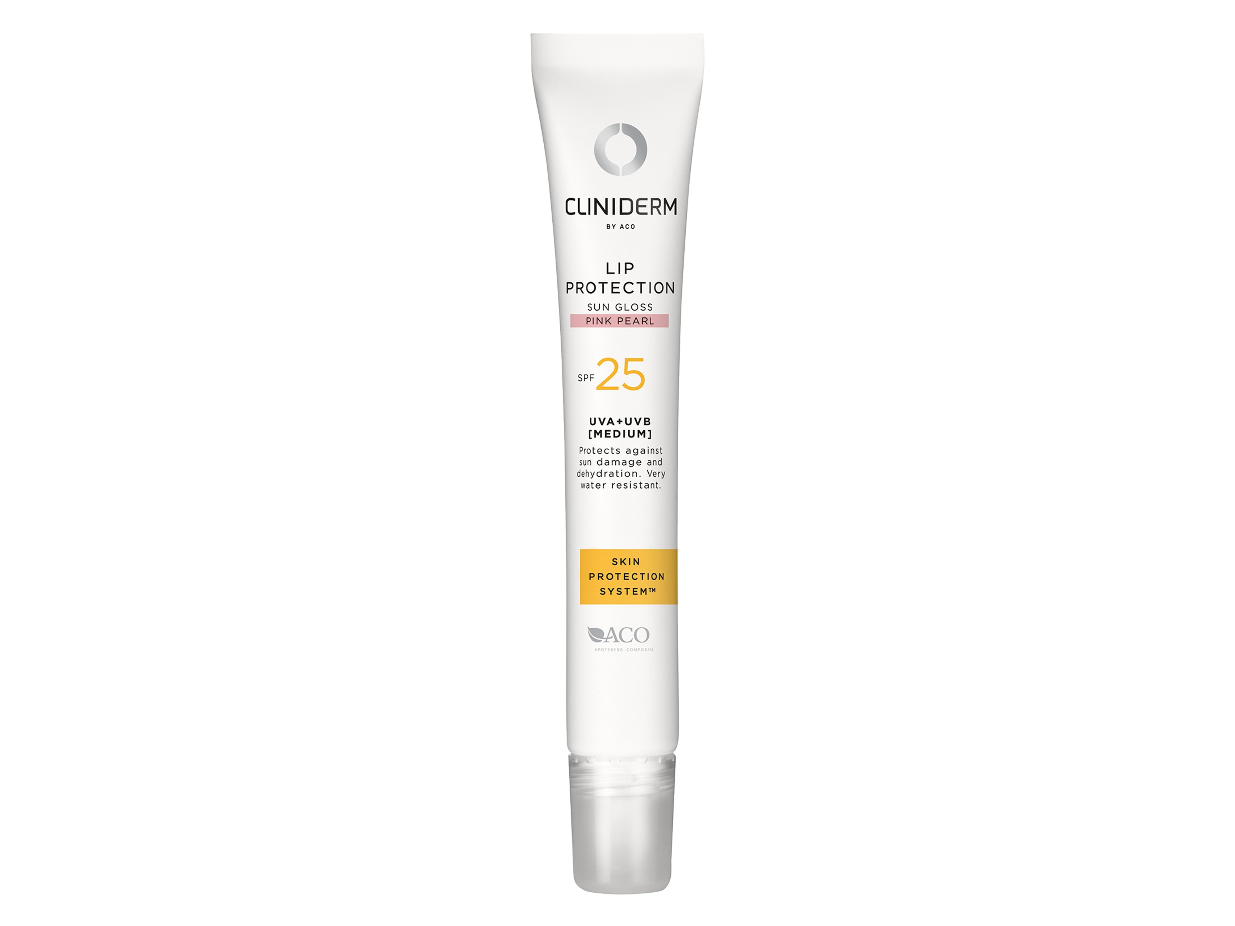 Cliniderm Sun Gloss Lip Protection Pink SPF25, 12 ml