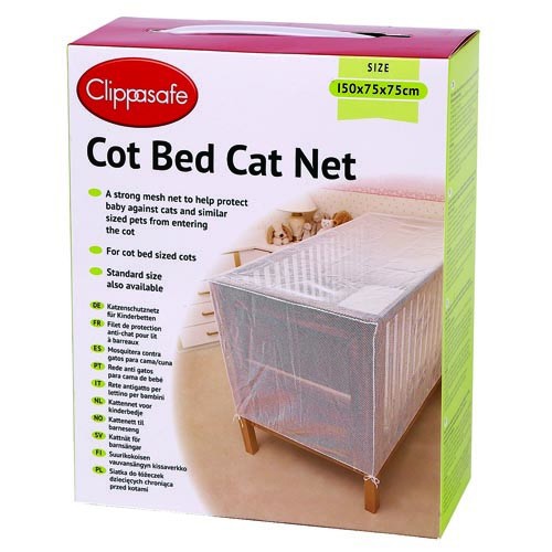 Clippasafe Kattenett for seng, 1 stk