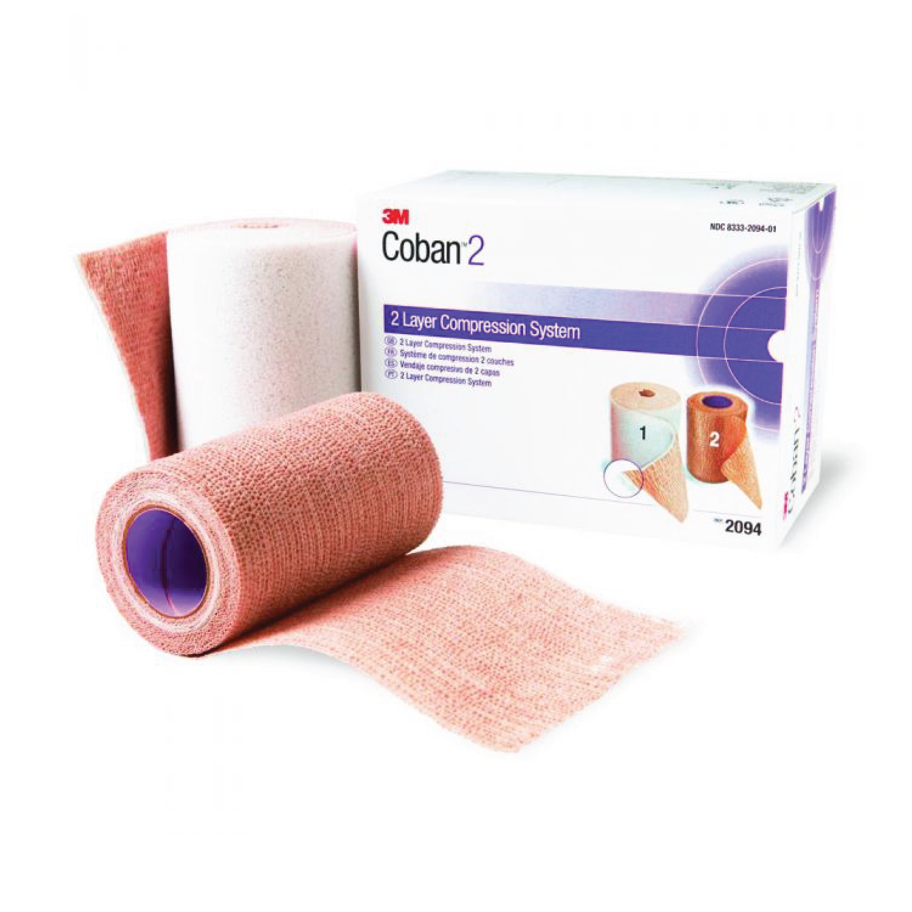 Coban 2lags Kompresjonssystem, 1 sett