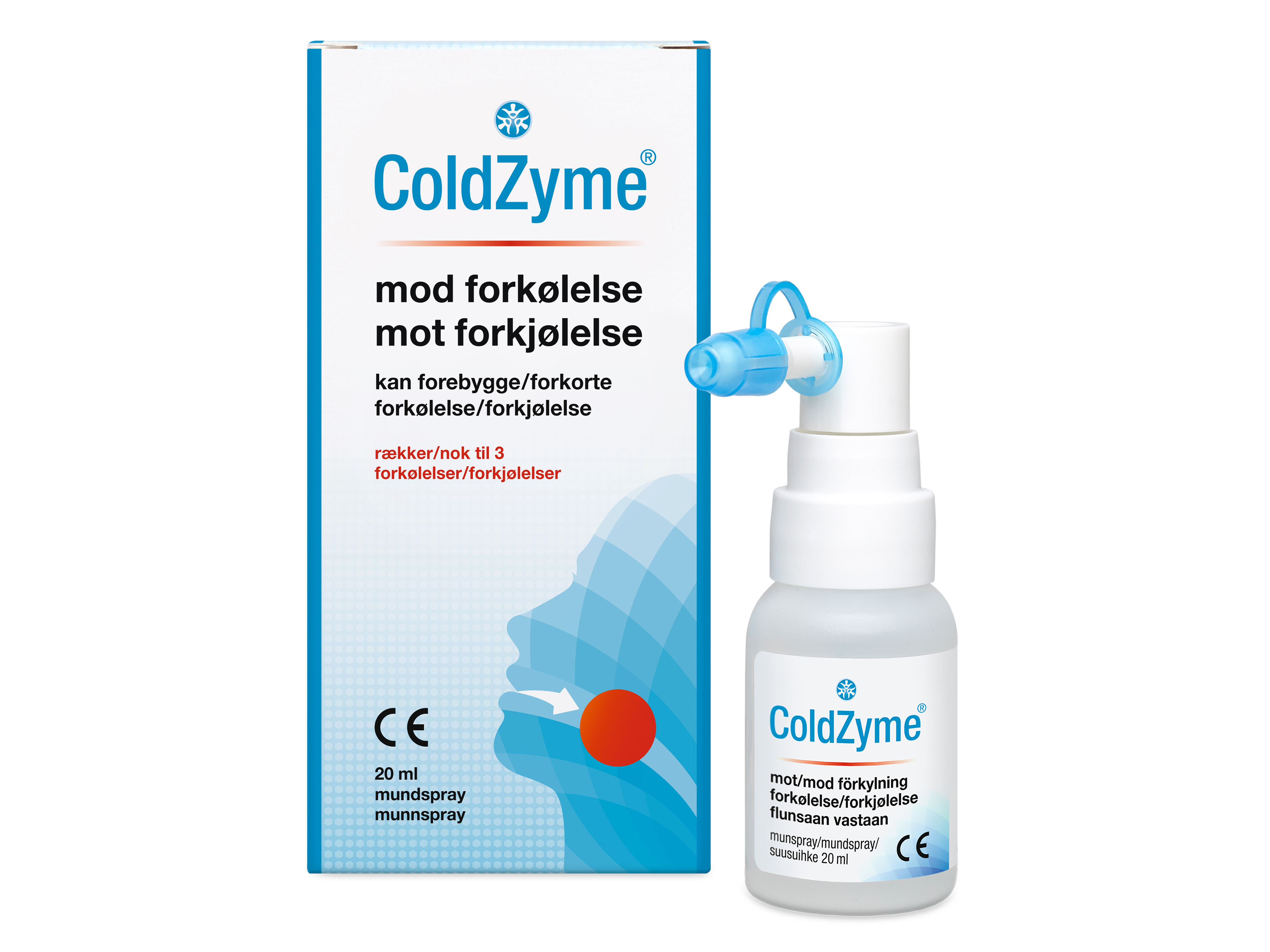 Coldzyme Munnspray mot forkjølelse, 20 ml